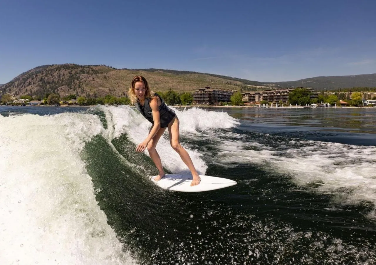 People in The Cove Lakeside Resort