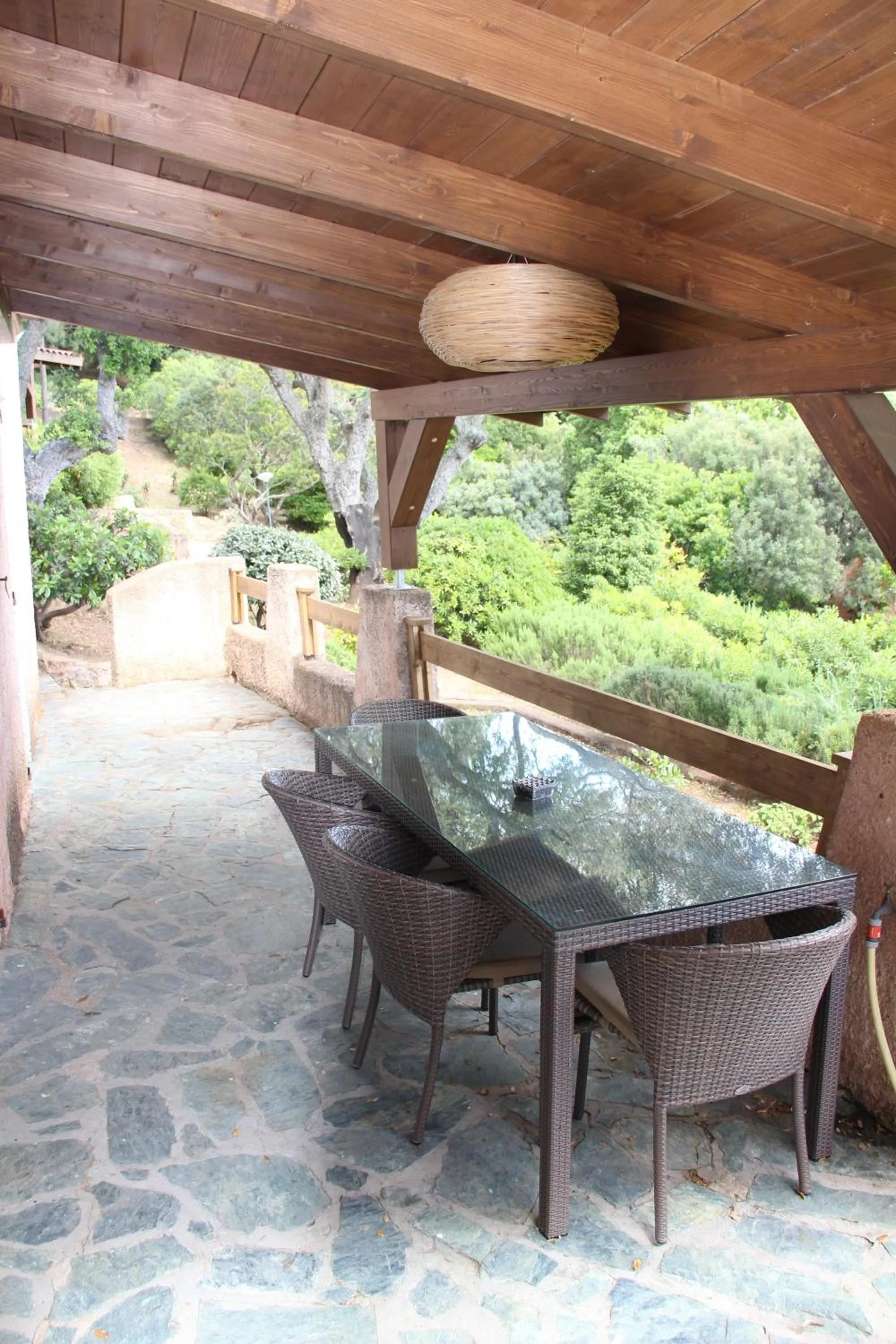 Balcony/Terrace in Hotel Les Hauts de Porto-Vecchio