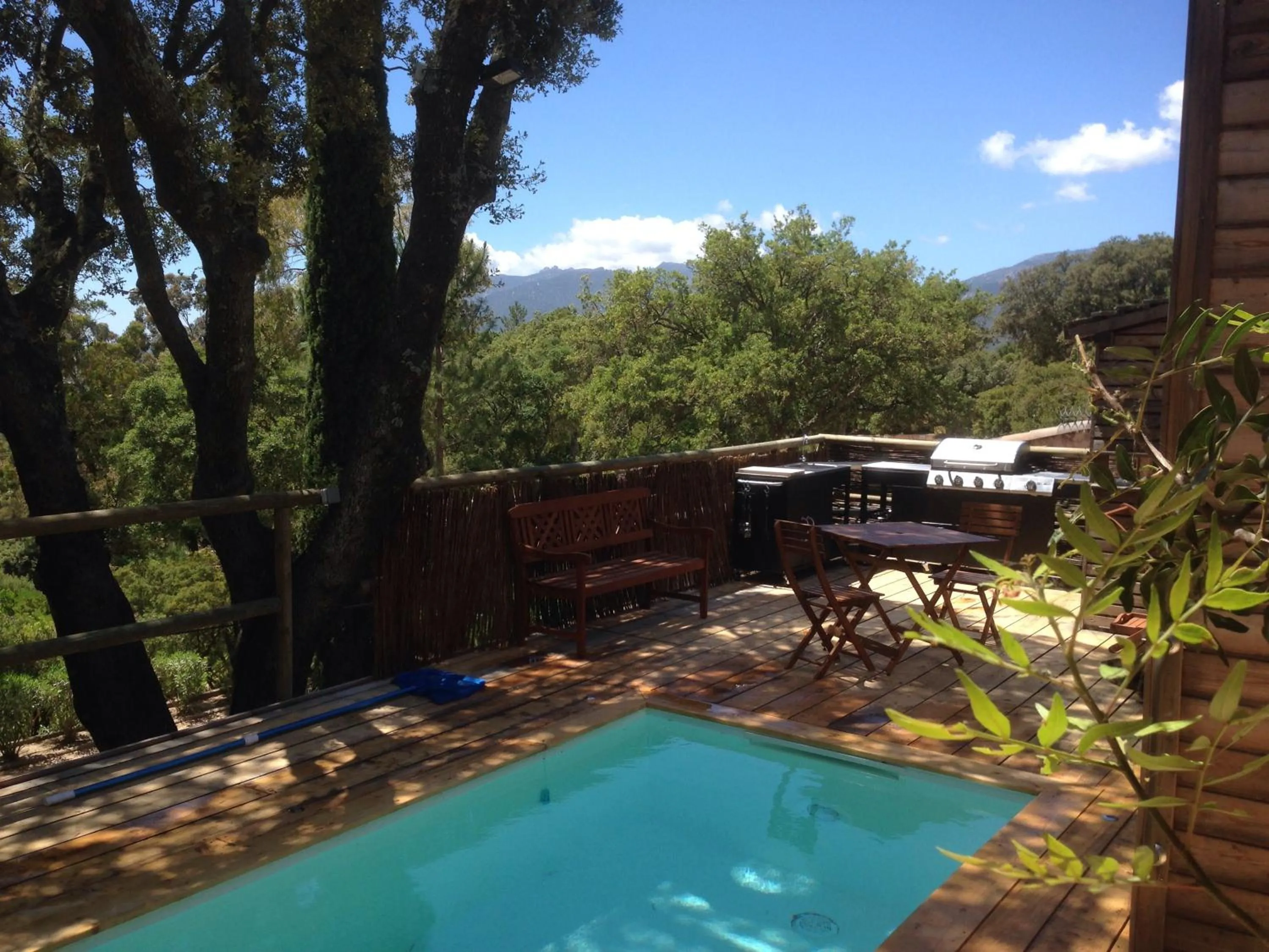 Pool view in Hotel Les Hauts de Porto-Vecchio