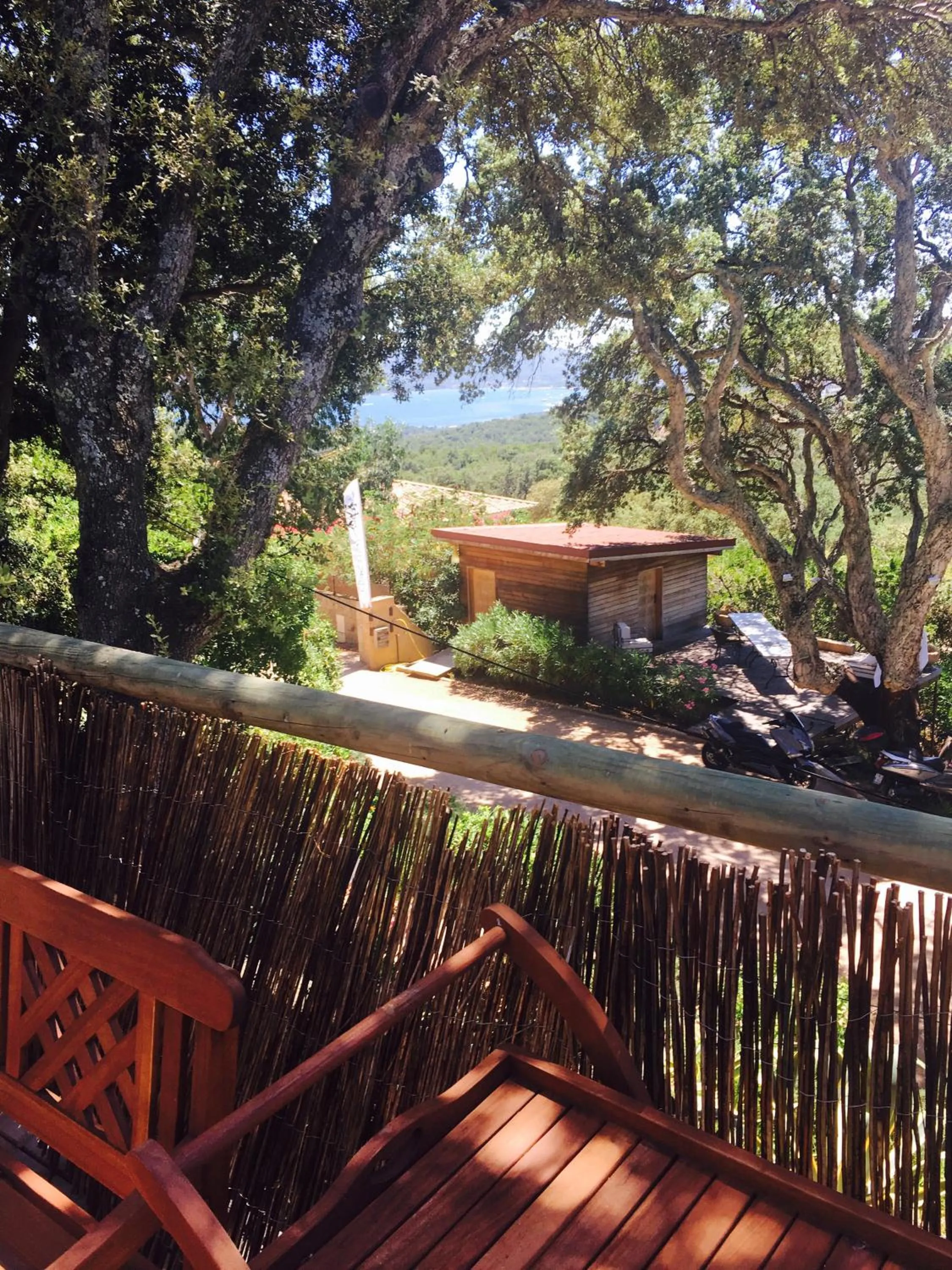 Sea view in Hotel Les Hauts de Porto-Vecchio