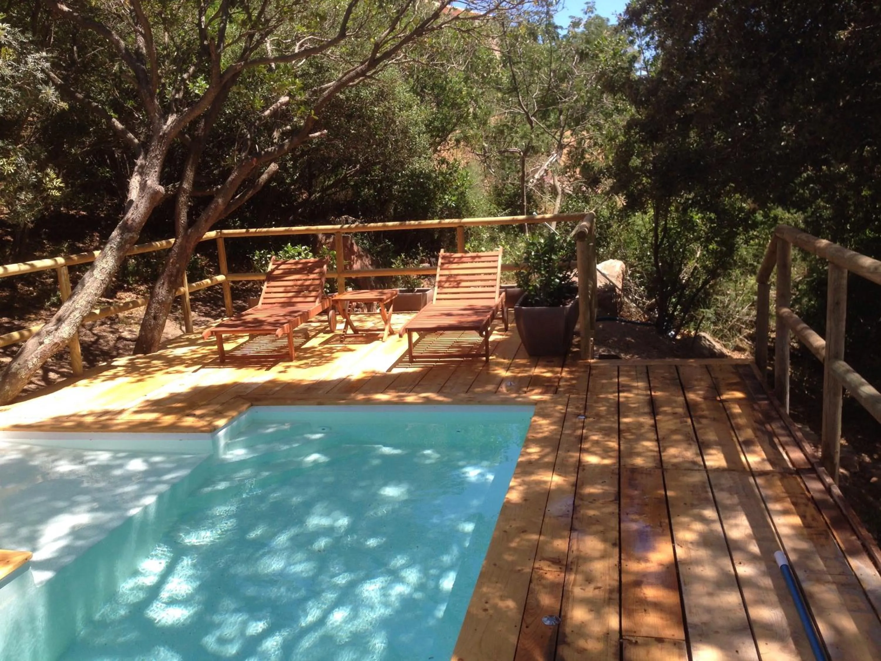 Pool view in Hotel Les Hauts de Porto-Vecchio