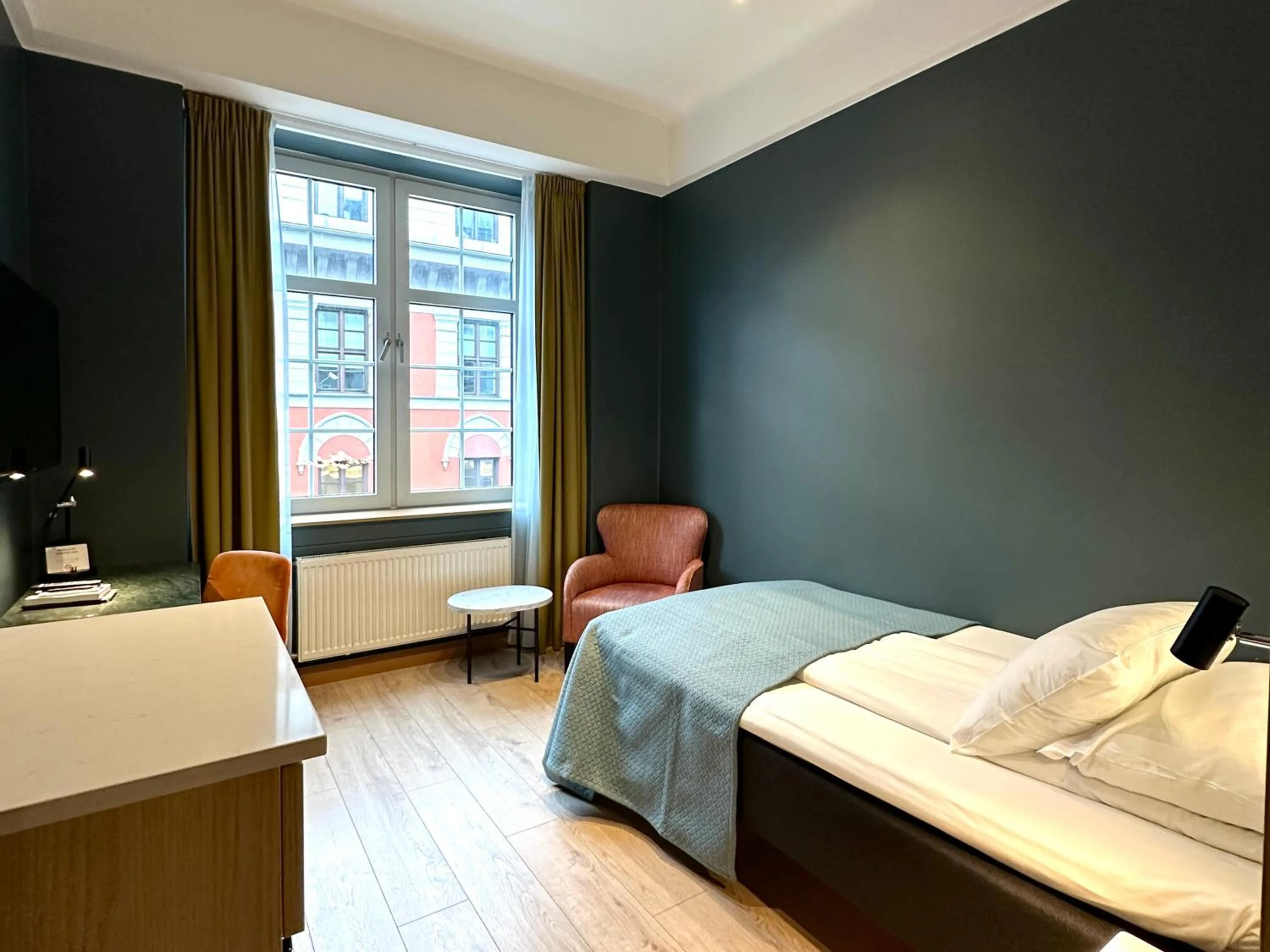 Bed in Hotell Bondeheimen