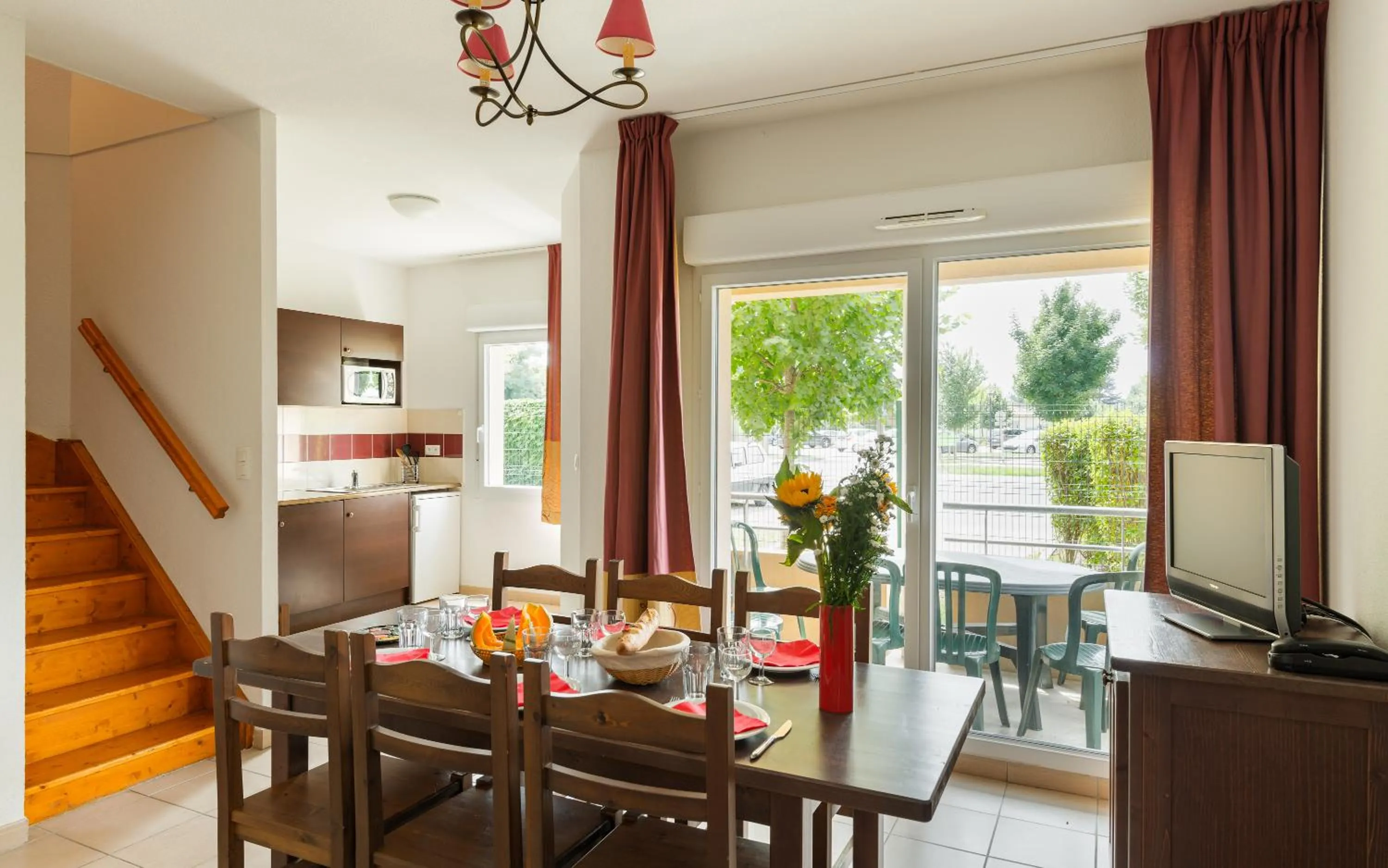 Living room in Lagrange Vacances Le Clos des Vignes