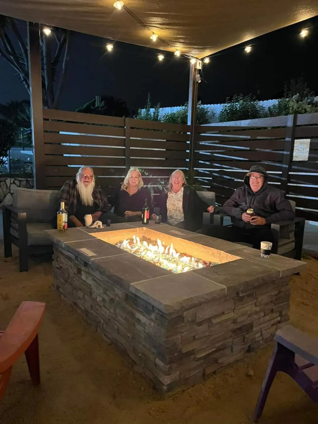 Night in Ocean Palms Motel