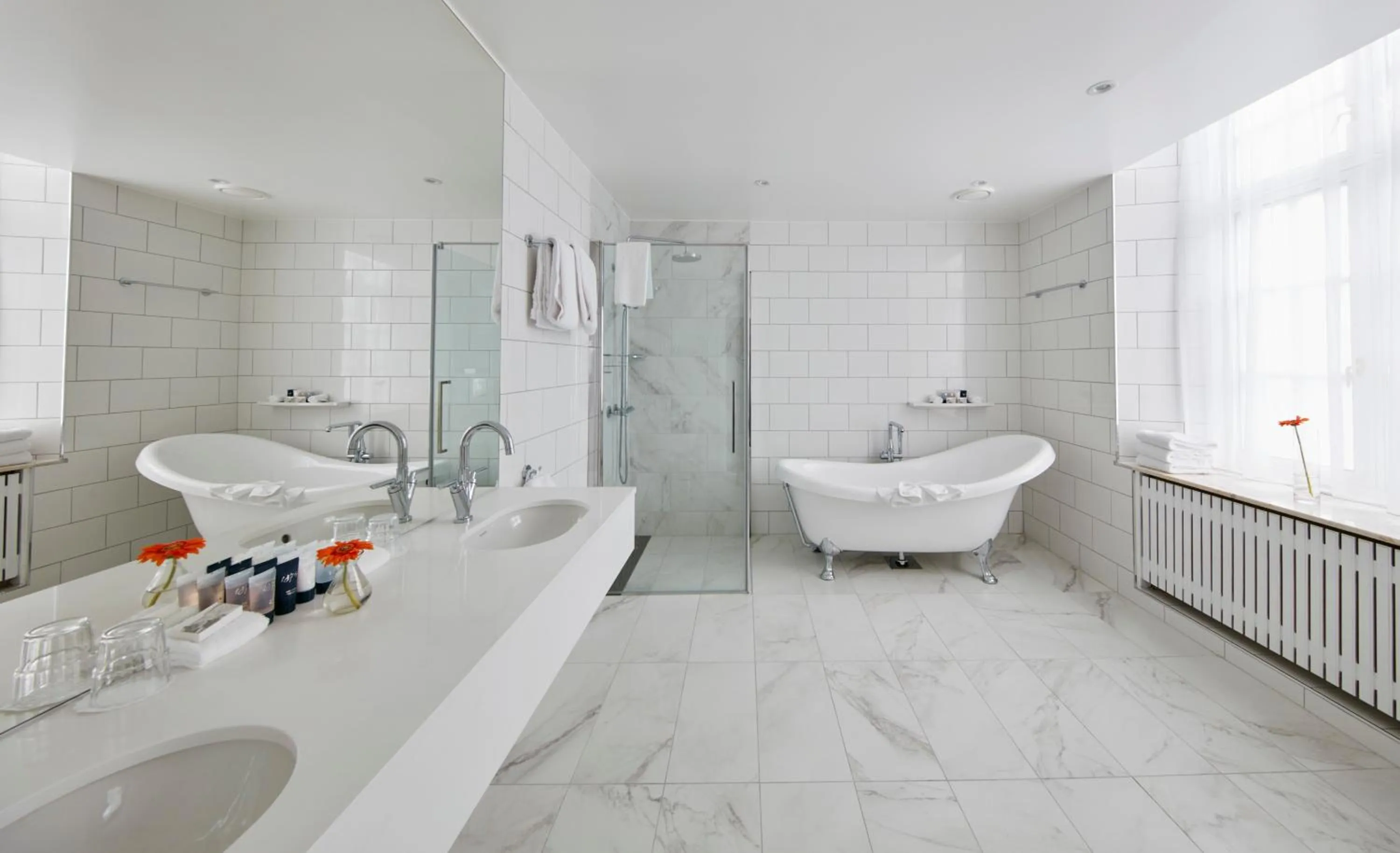 Shower in Grand Hotel Oslo