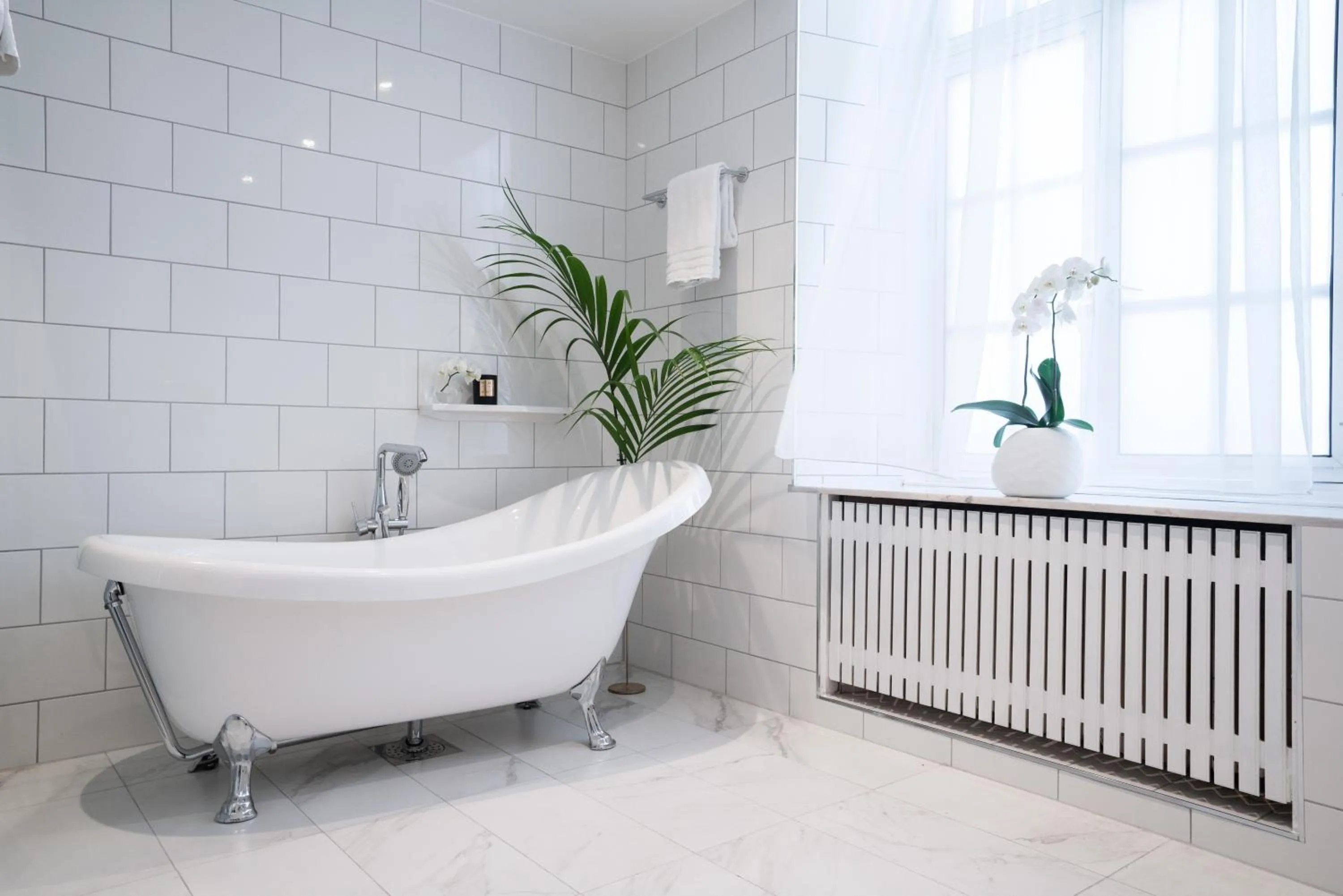 Bathroom in Grand Hotel Oslo