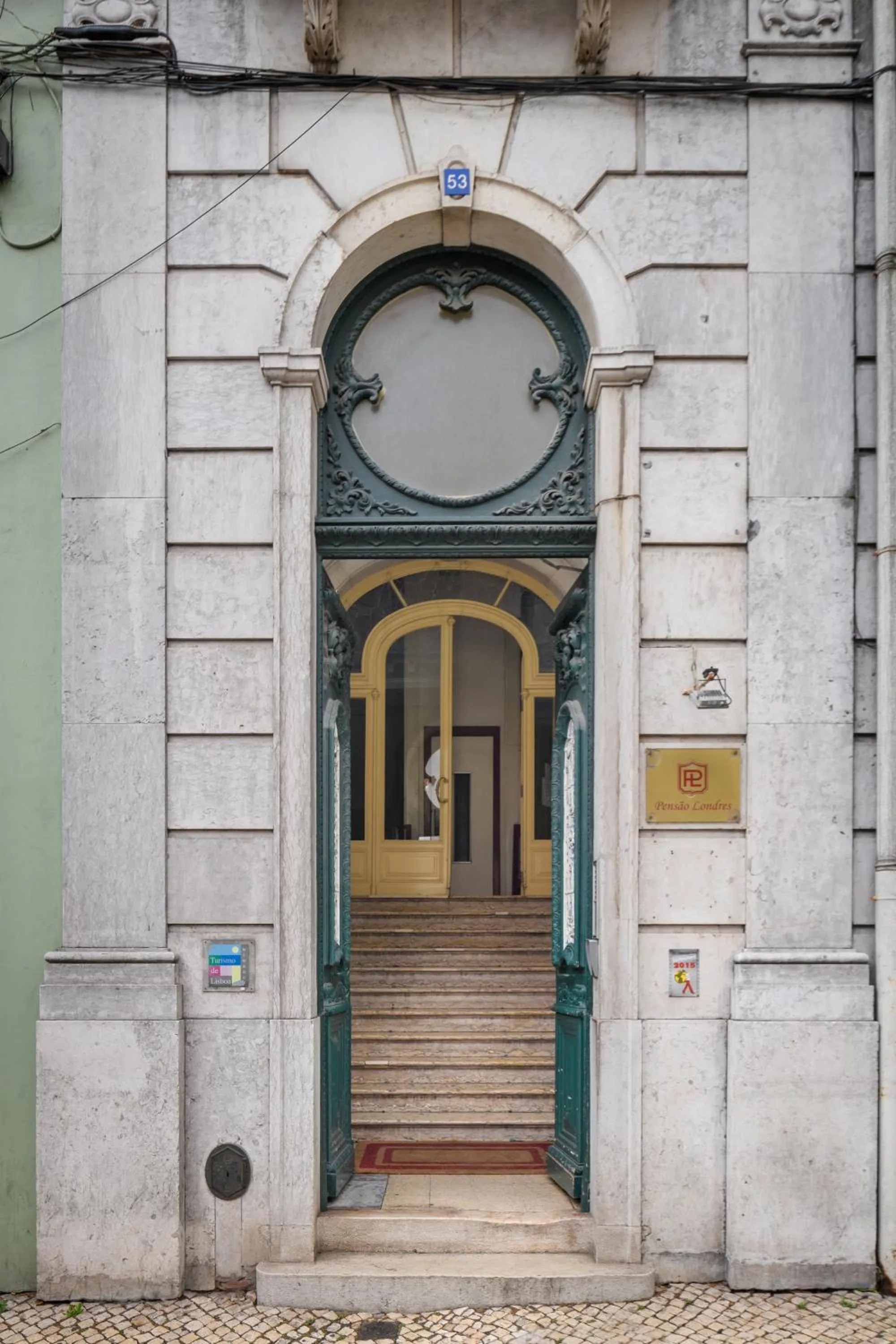 Facade/entrance in Pensão Londres