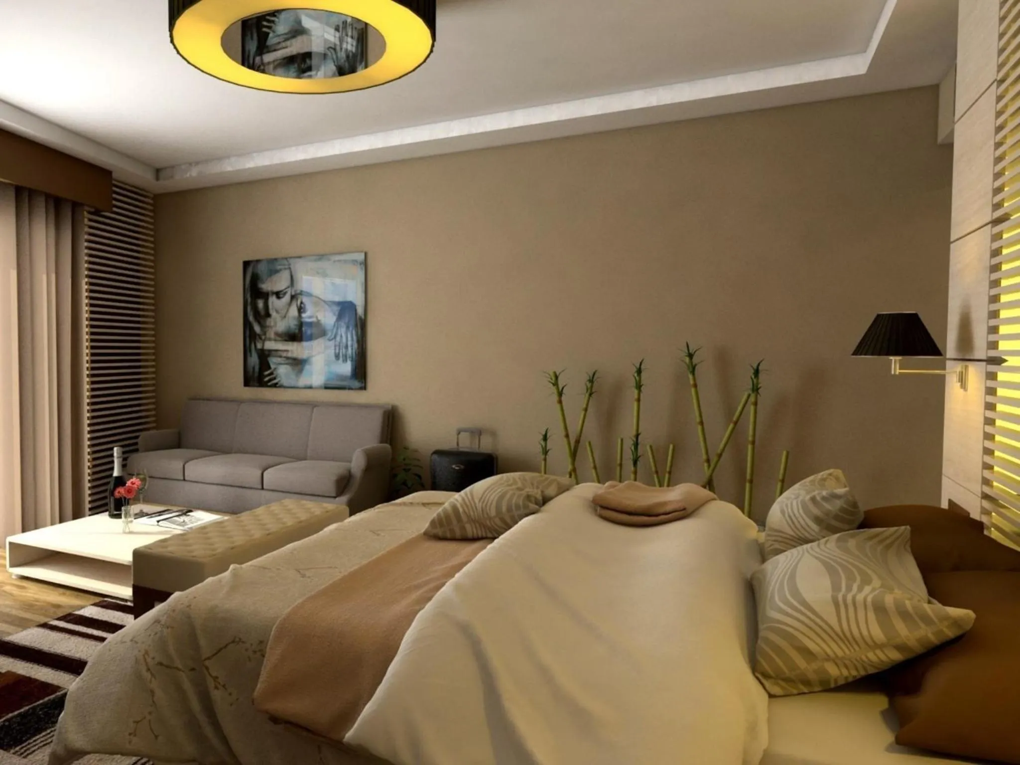 Bedroom, Bed in Sianji Well-Being Resort