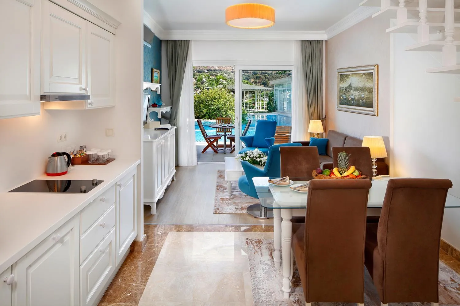 Kitchen or kitchenette in Sianji Well-Being Resort