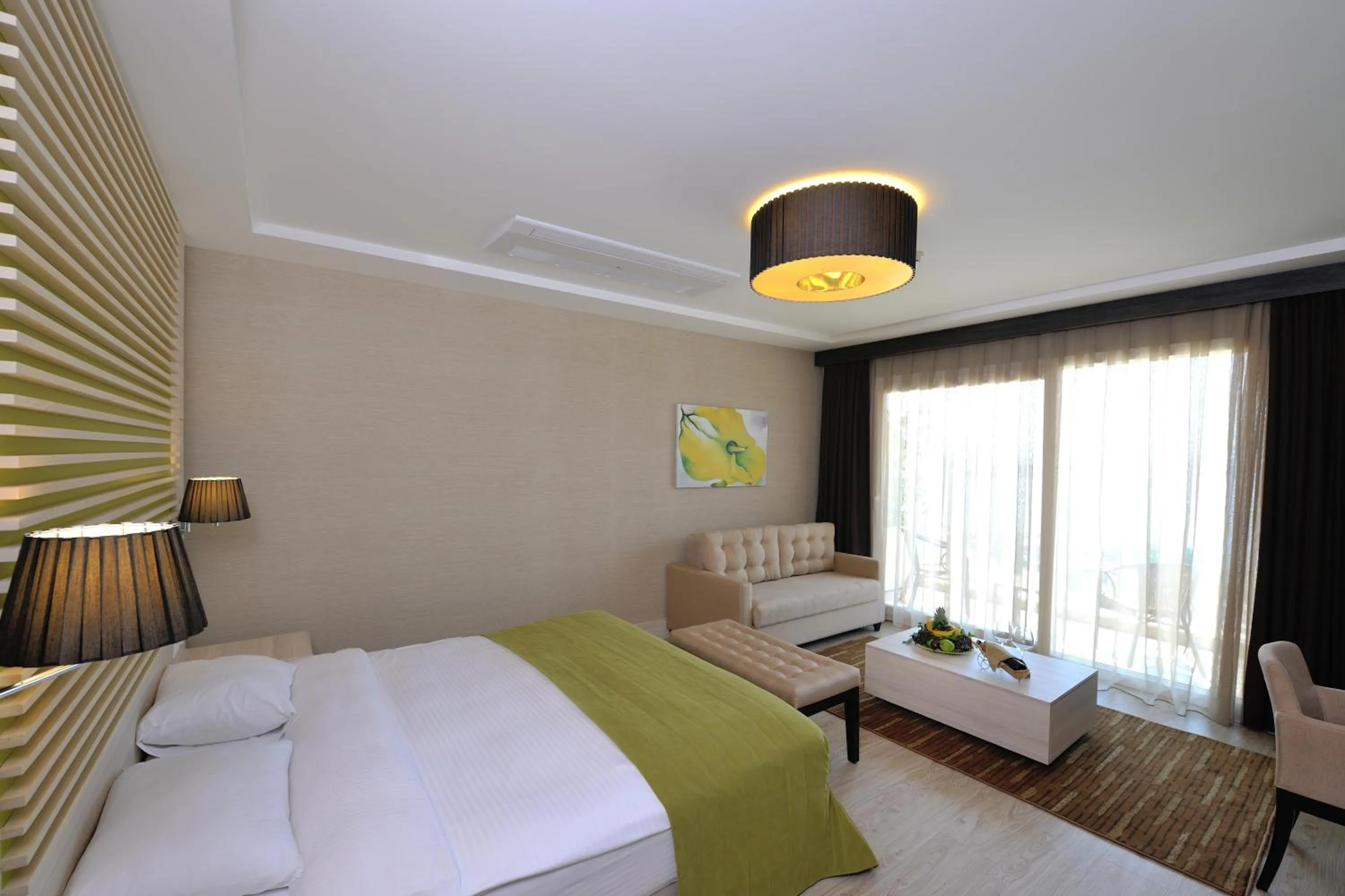 Bed in Sianji Well-Being Resort