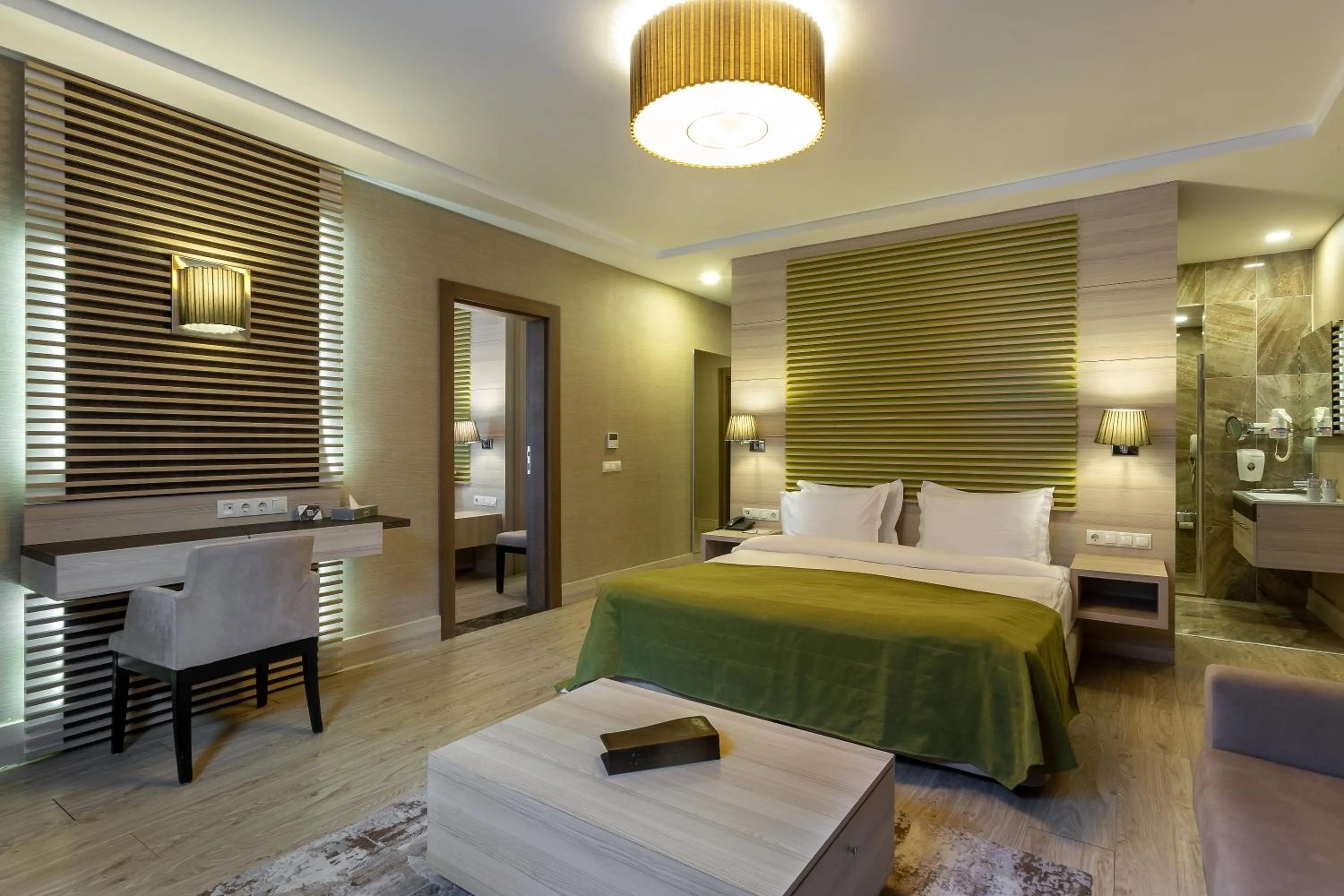 Seating area, Bed in Sianji Well-Being Resort