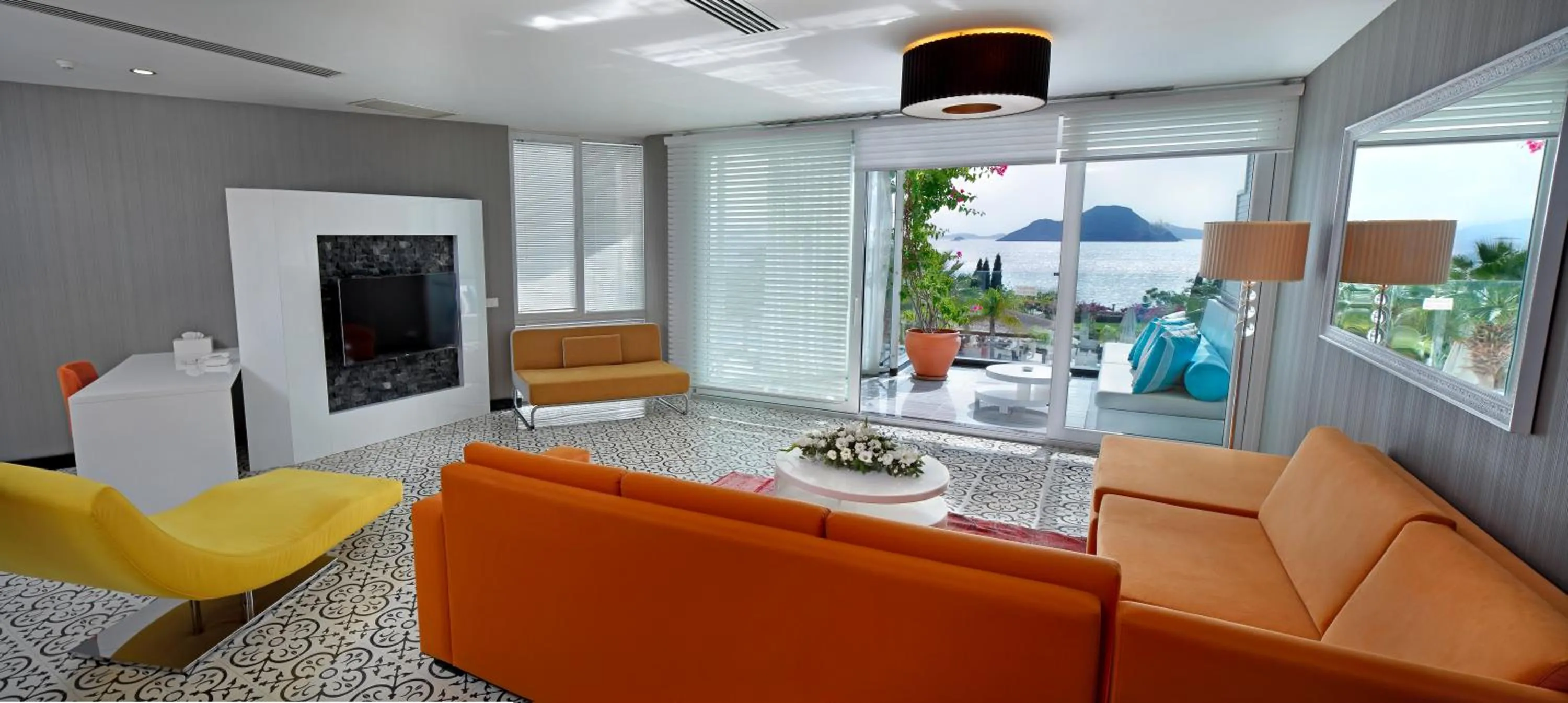 Living room in Sianji Well-Being Resort