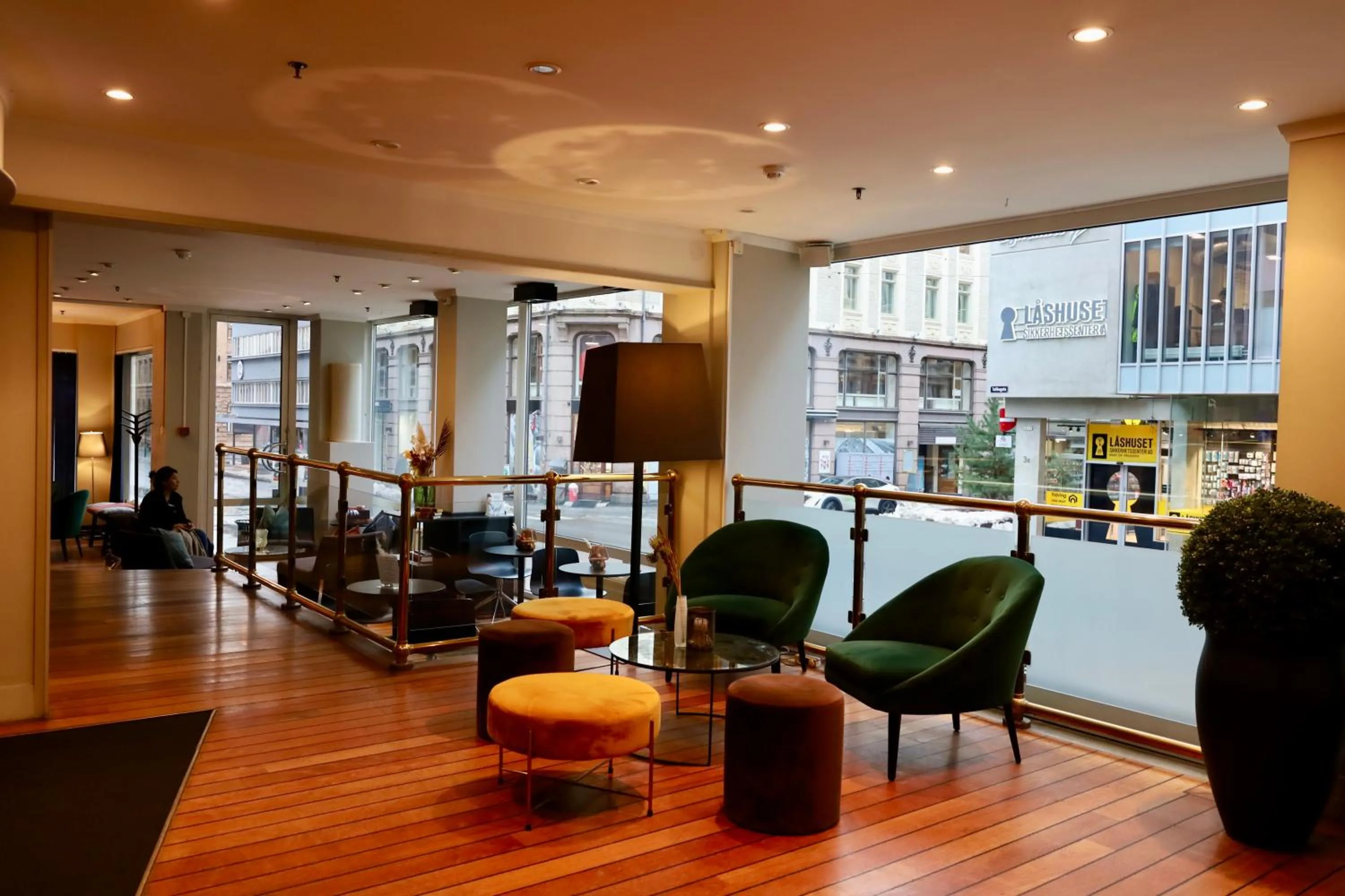 Lobby or reception in First Hotel Millennium