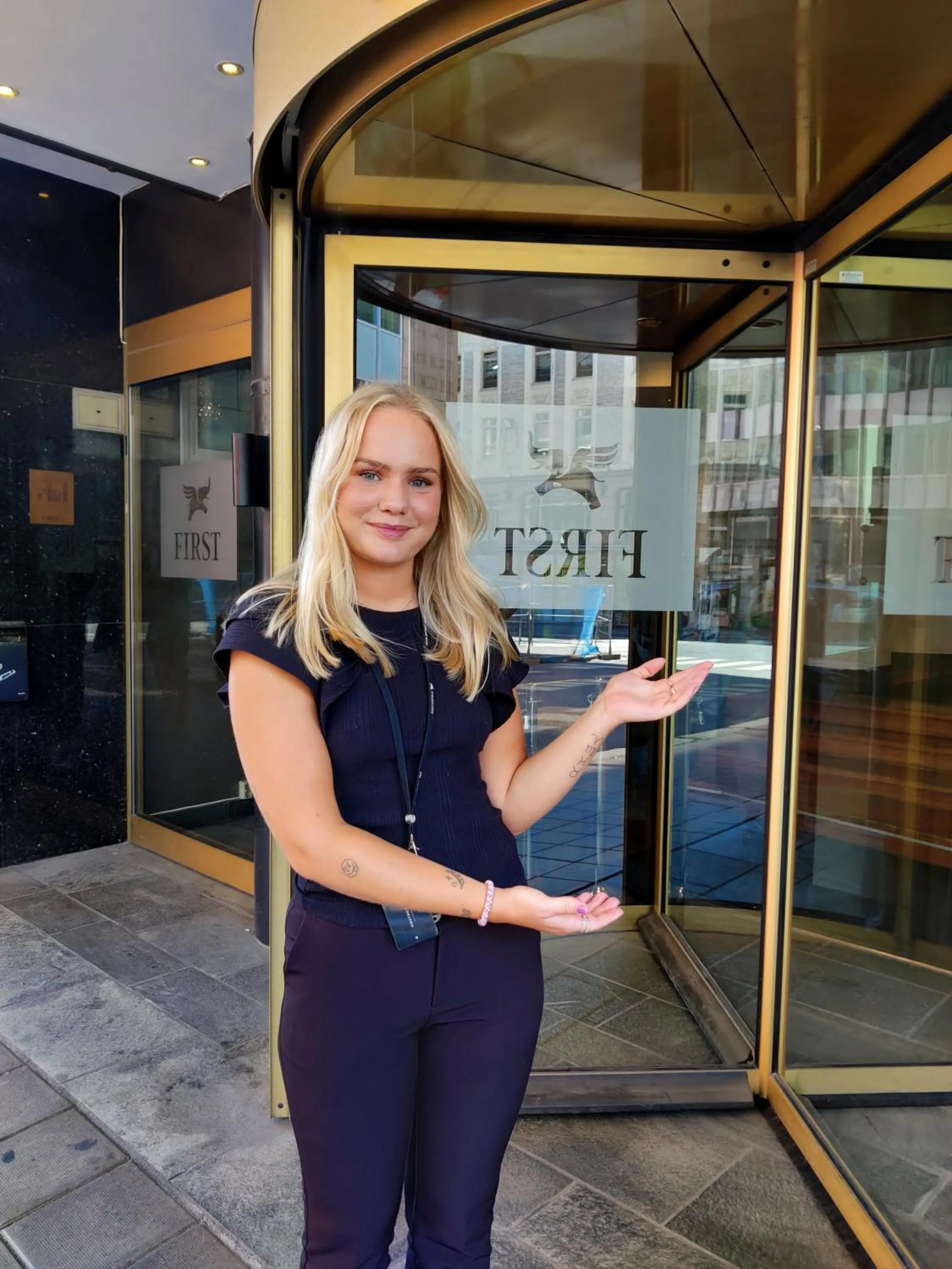 Staff in First Hotel Millennium