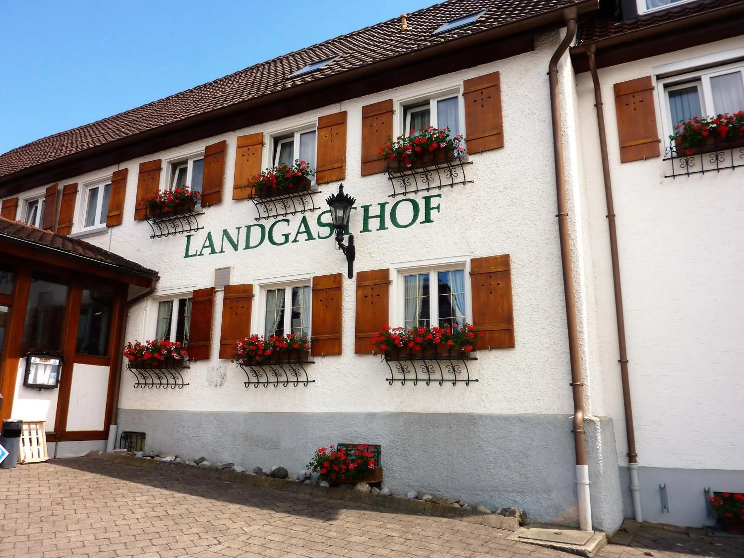 Facade/entrance in Hotel Landgasthof Grüner Baum