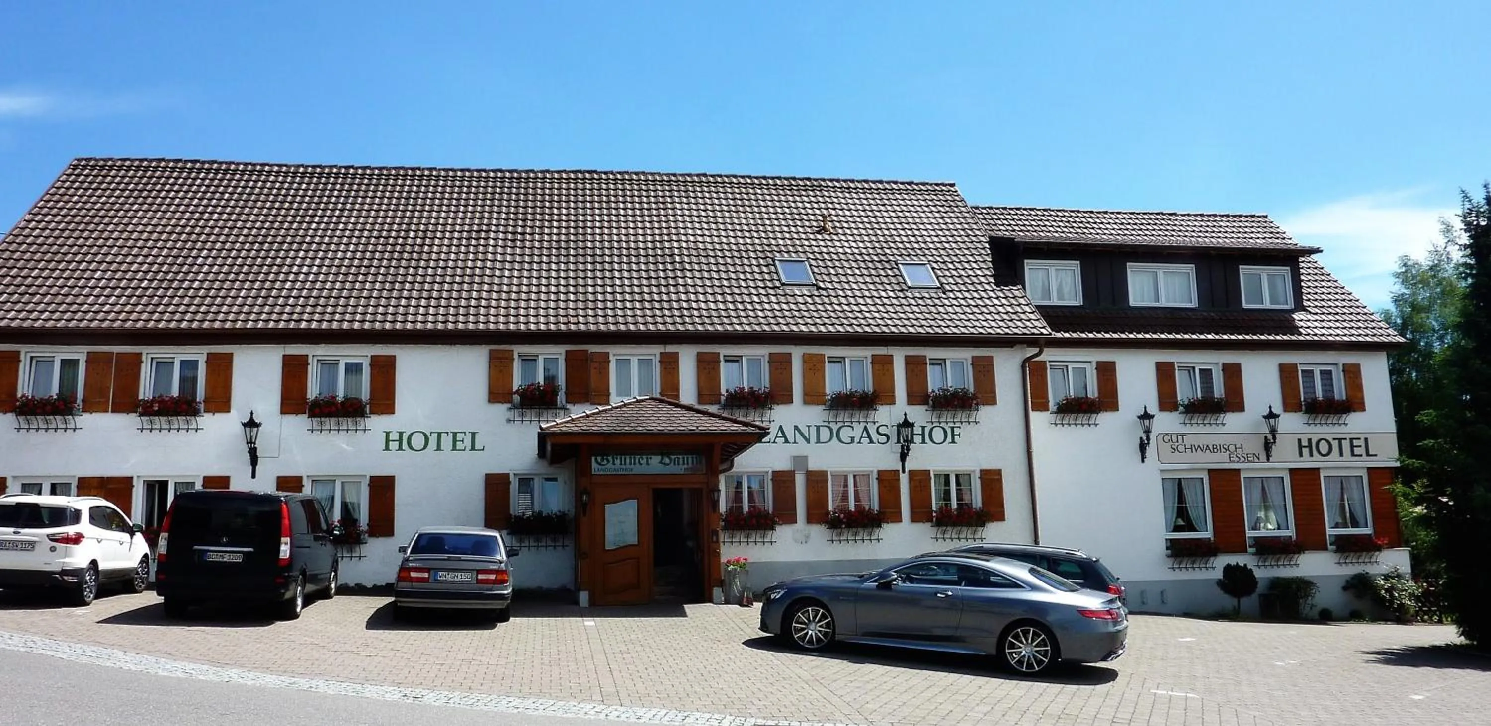 Property building in Hotel Landgasthof Grüner Baum