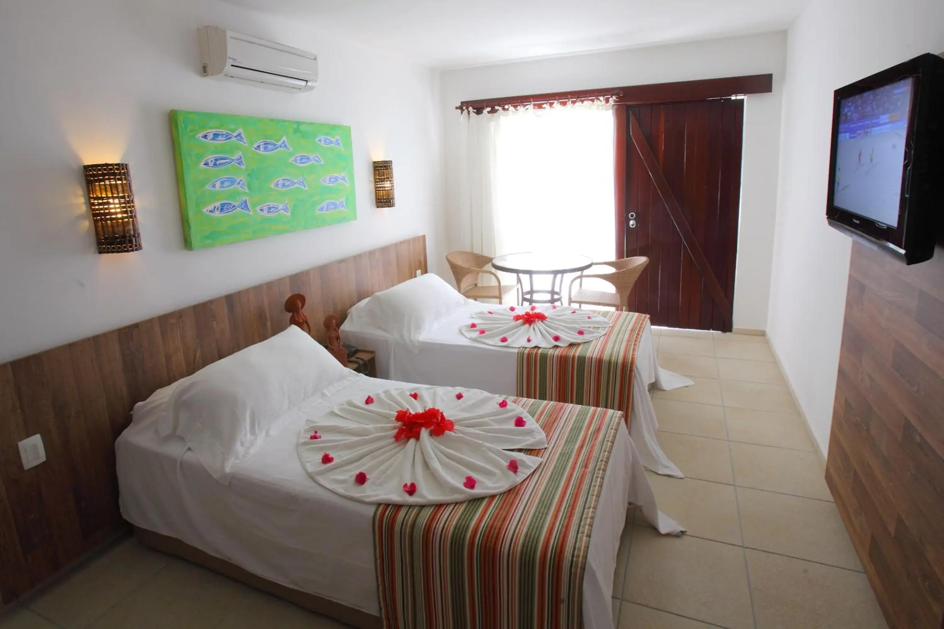 Standard Triple Room with Balcony in Serrambi Resort Standard Triple Room with Balcony in Serrambi Resort