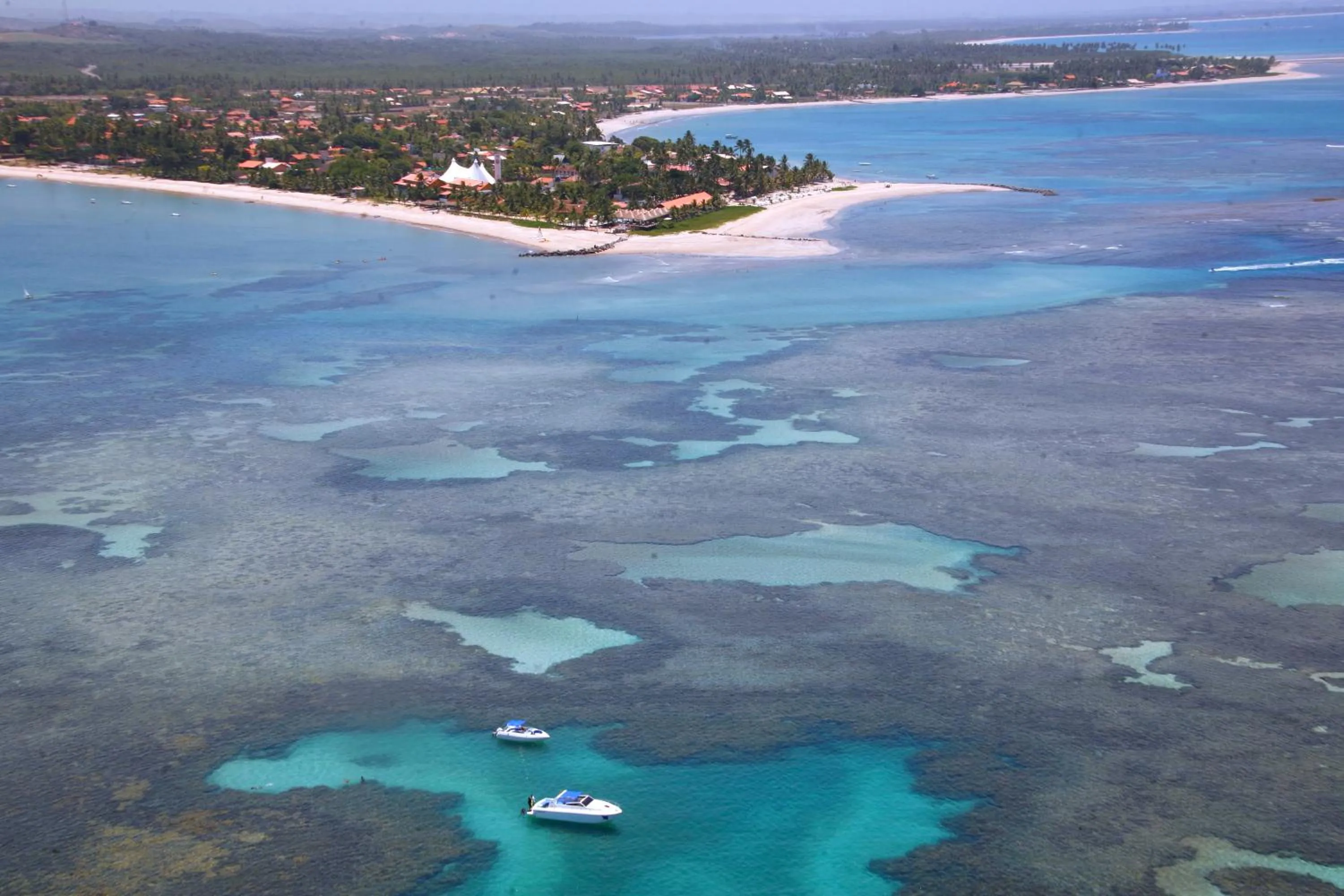 Bird's eye view in Serrambi Resort