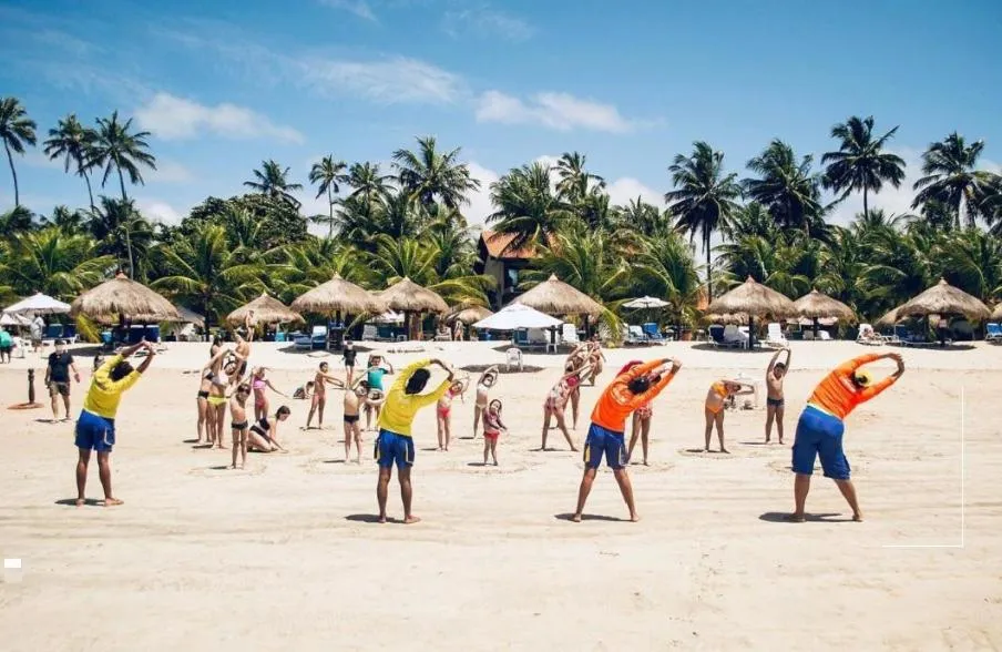 People in Serrambi Resort