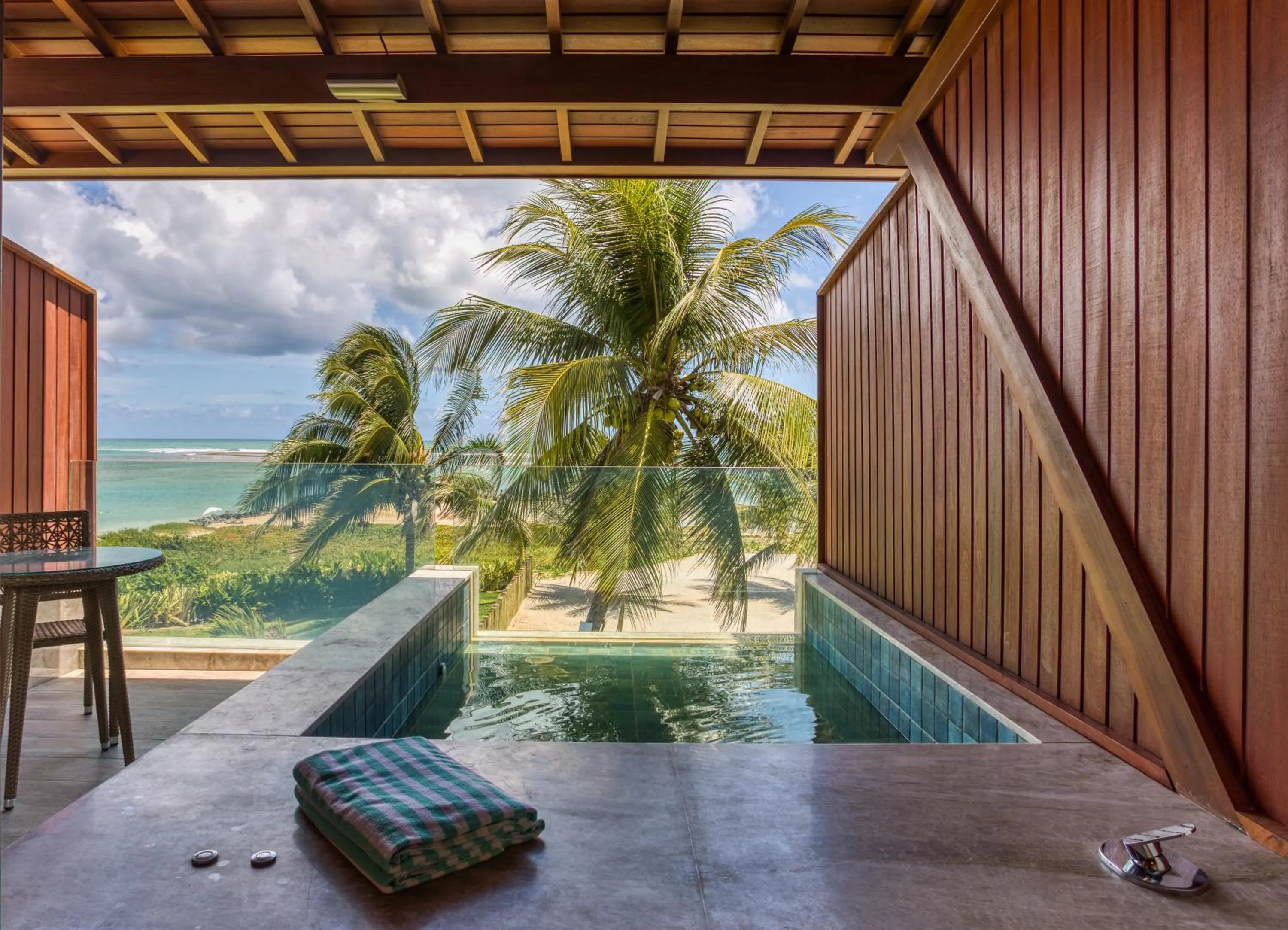 Bird's eye view in Serrambi Resort