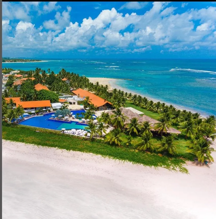 Pool view in Serrambi Resort