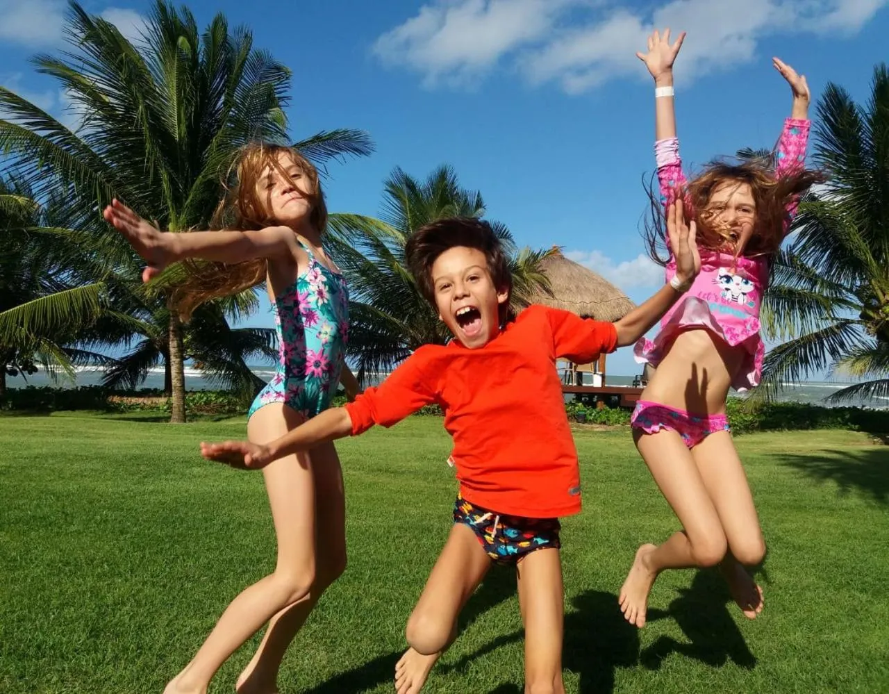 children in Serrambi Resort