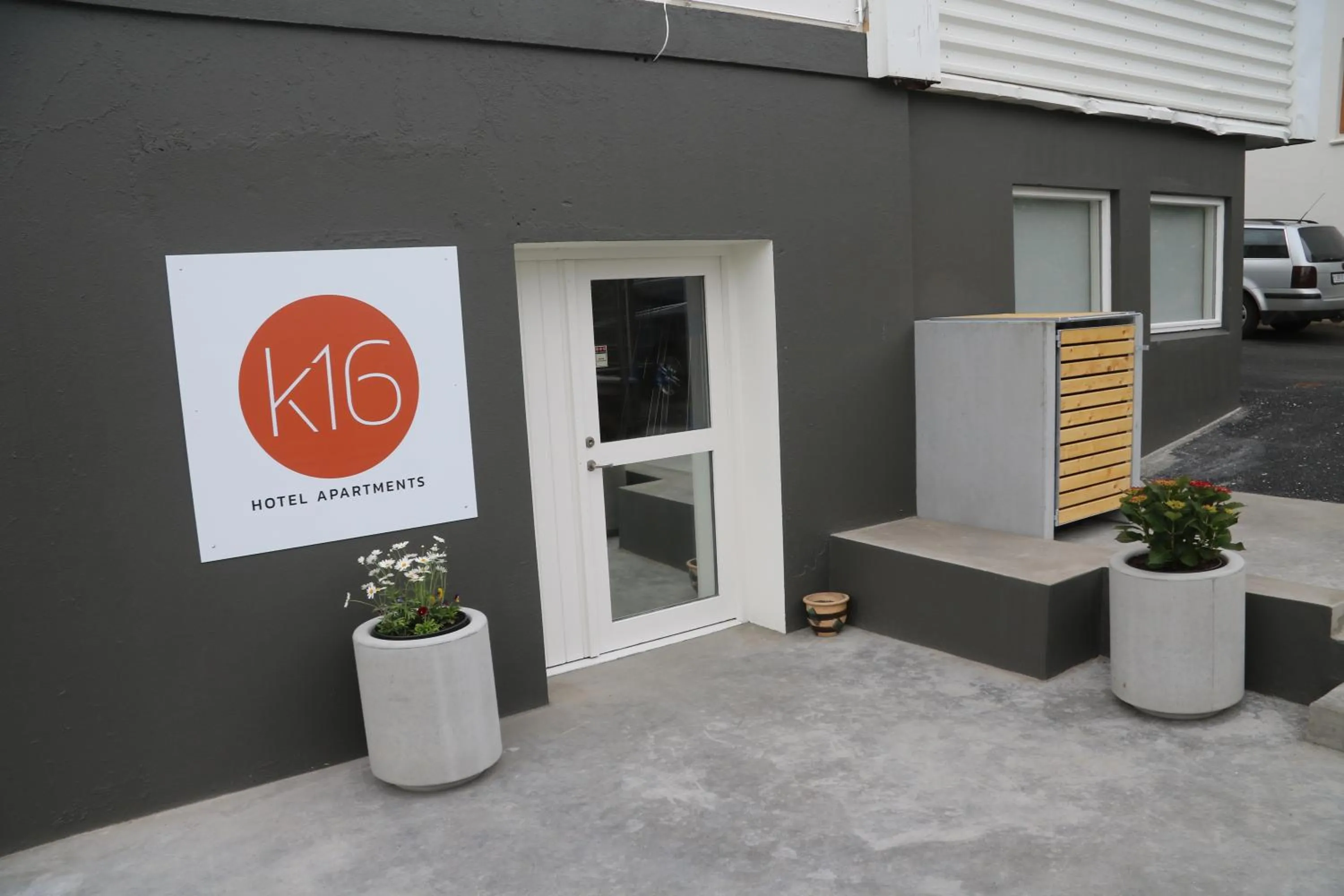 Facade/entrance in K16Apartments