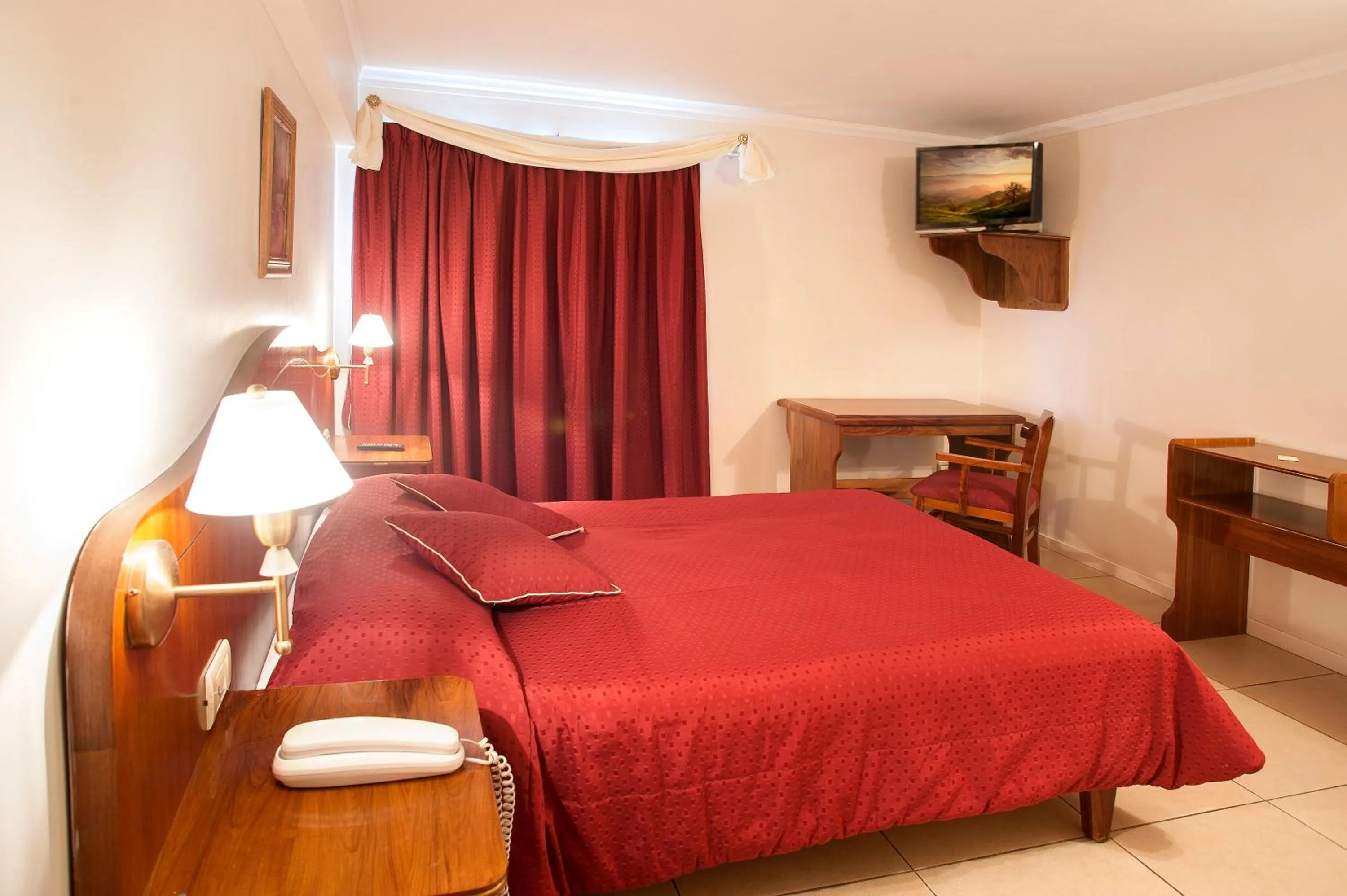 Bed in Hotel Princess