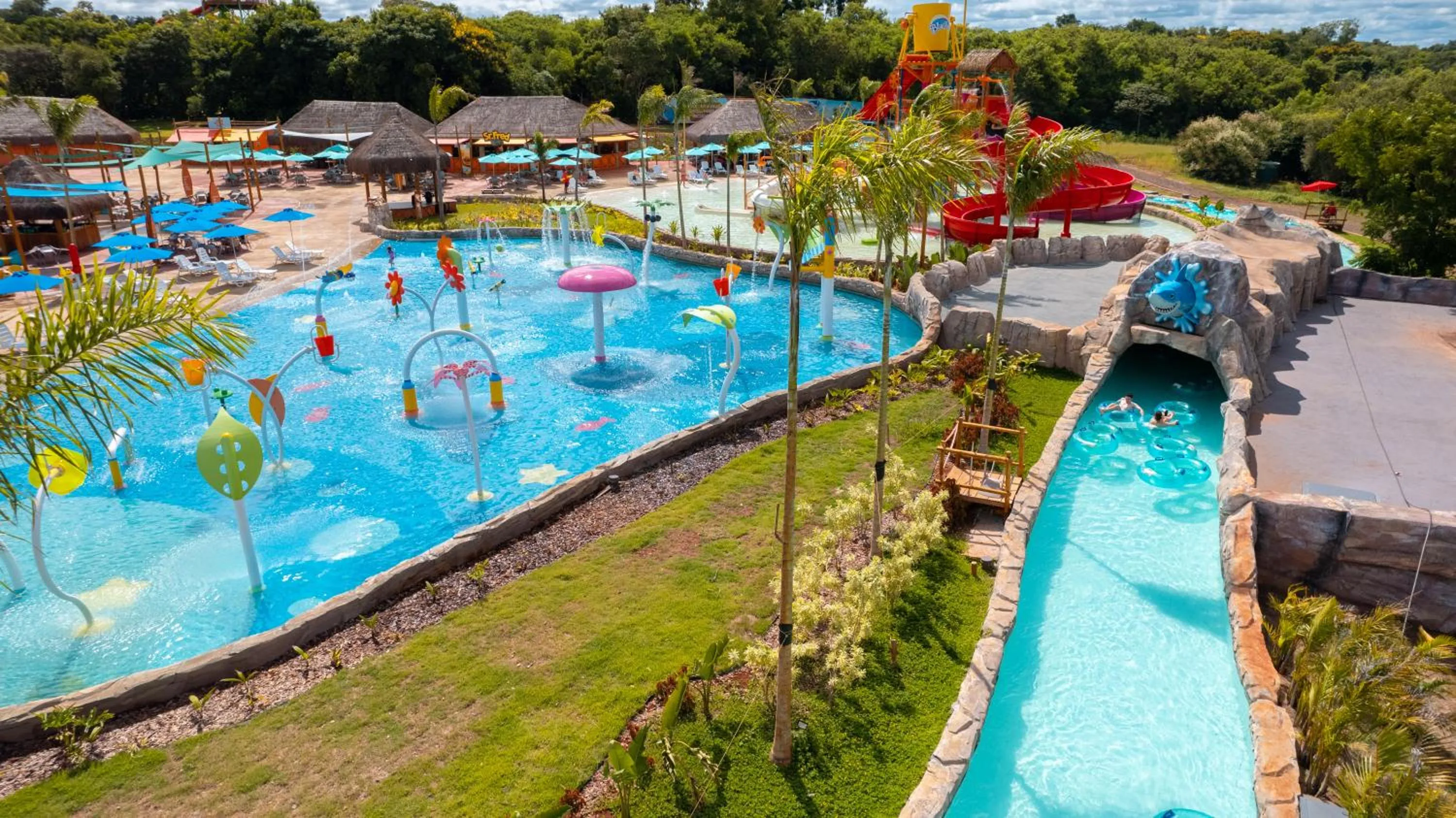Children play ground in Mabu Thermas Grand Resort