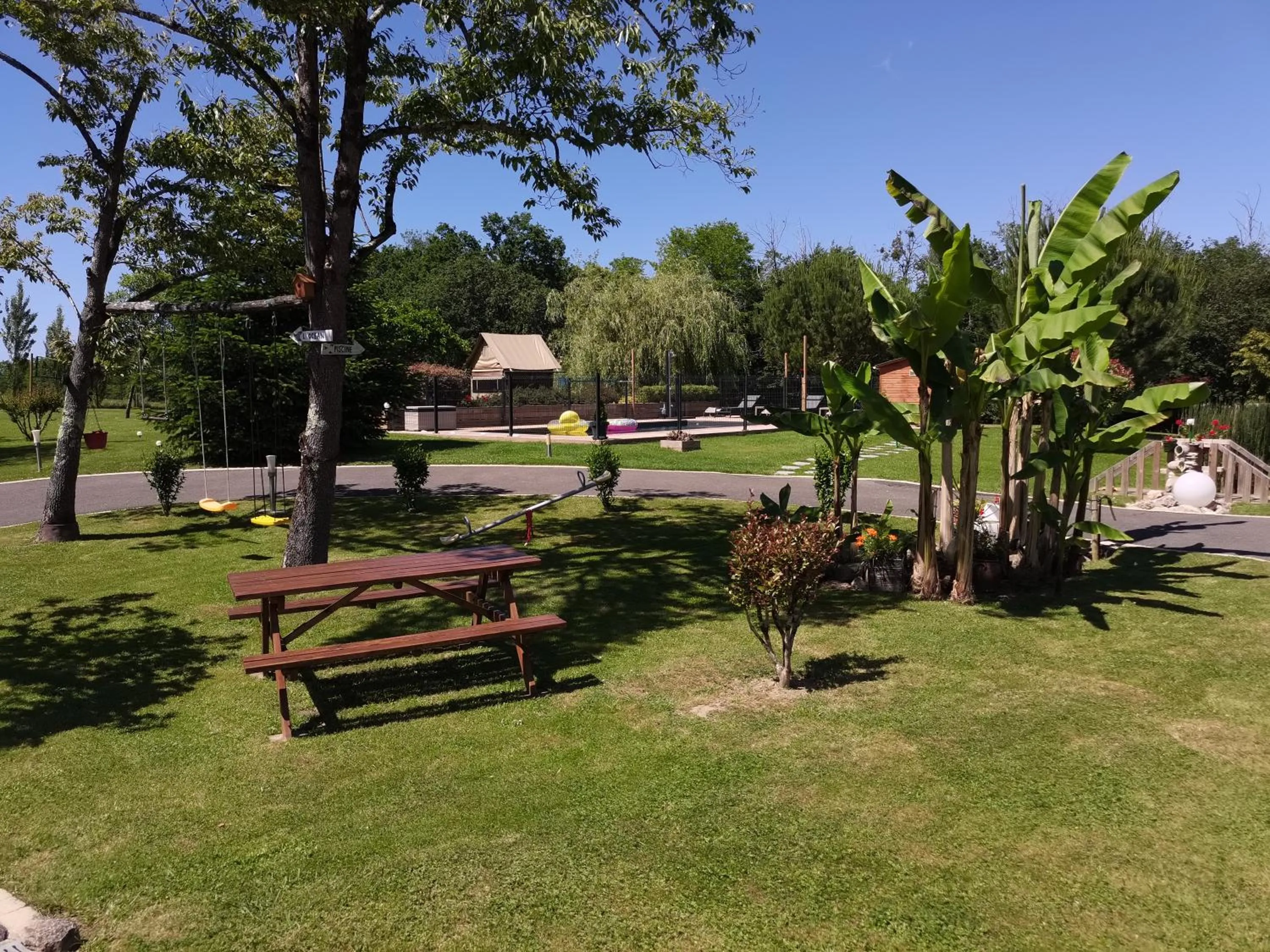 Children play ground in Au Petit Pédegouaty