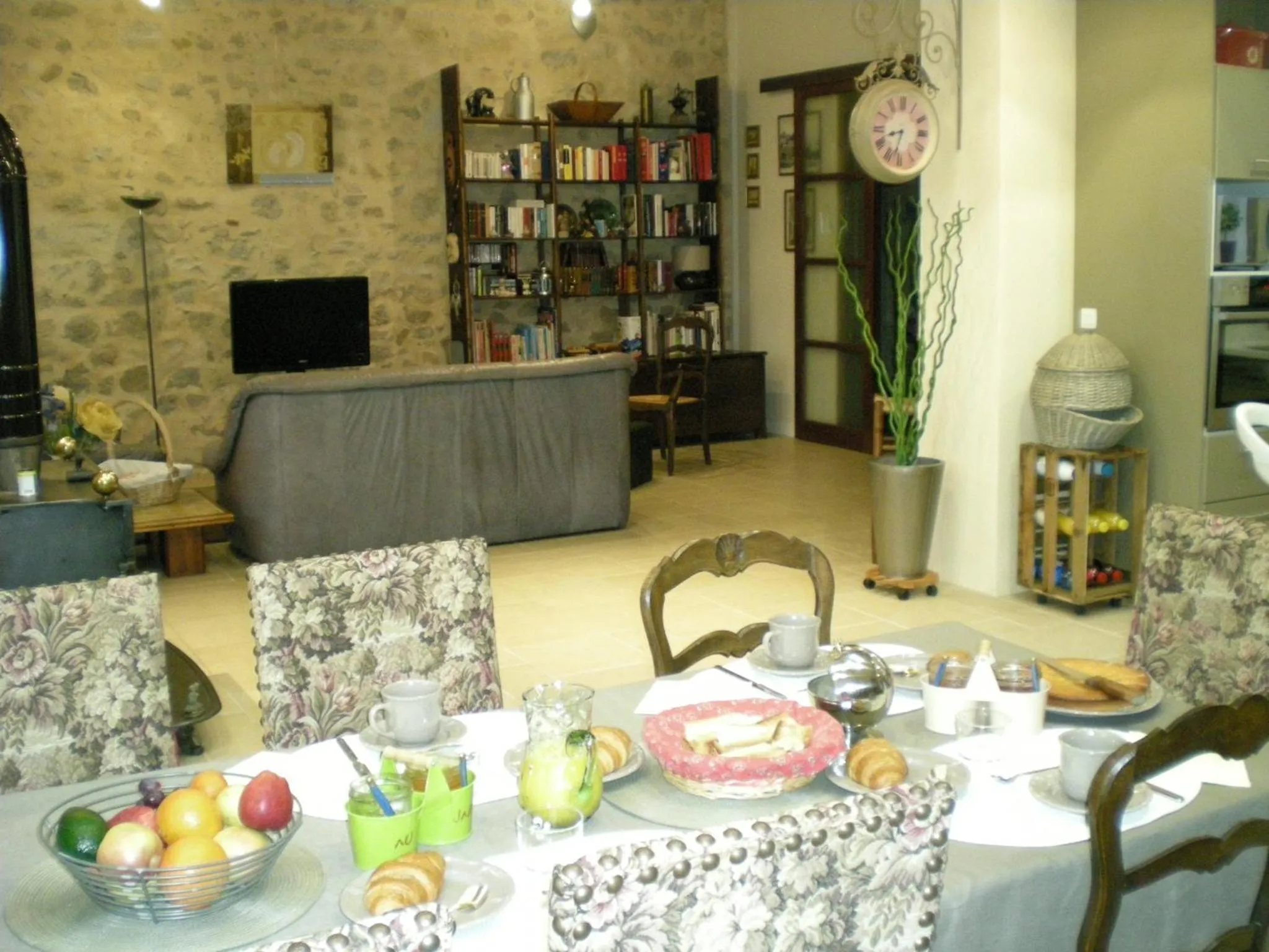 Breakfast in Au Petit Pédegouaty