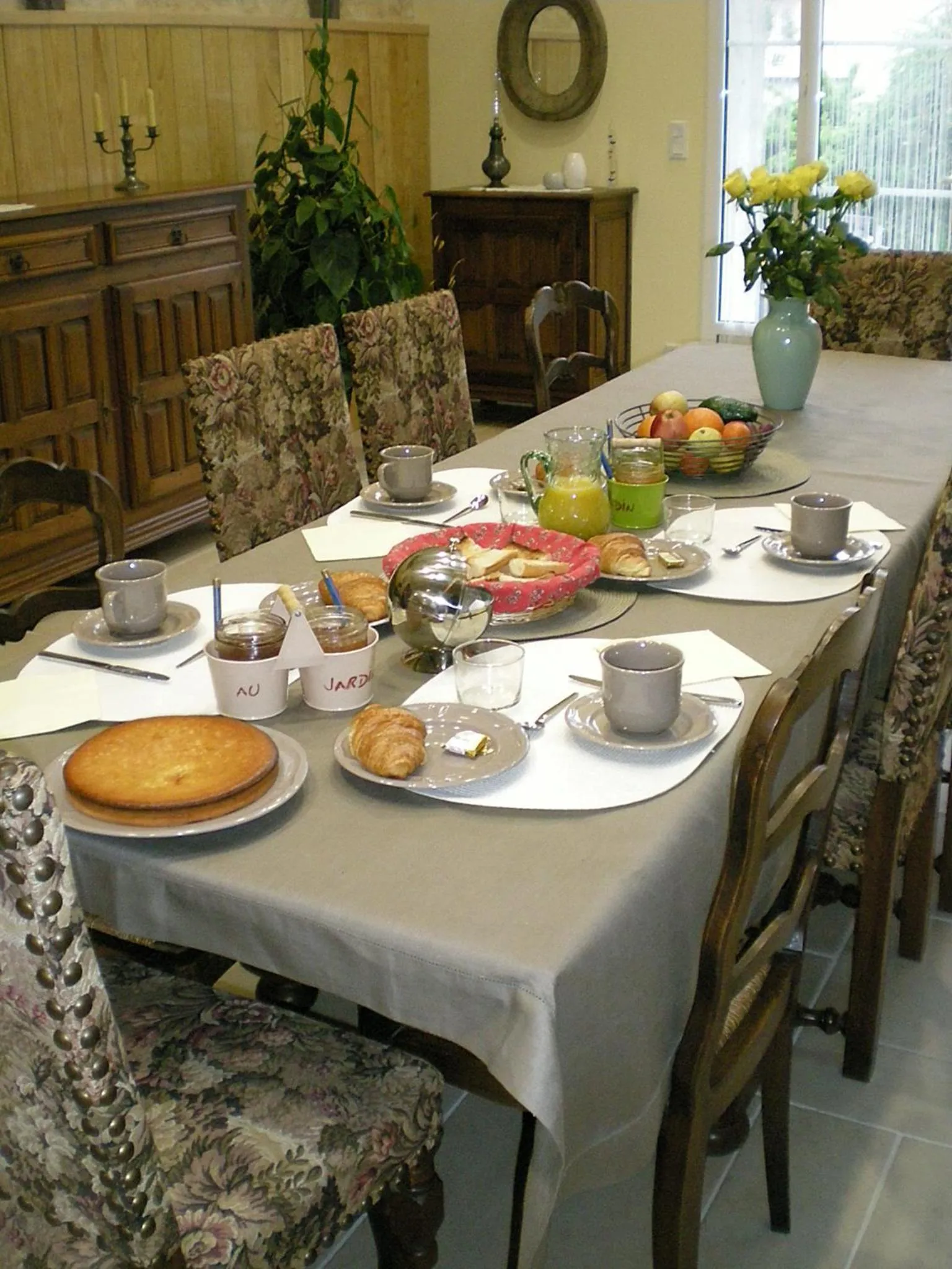 Breakfast in Au Petit Pédegouaty