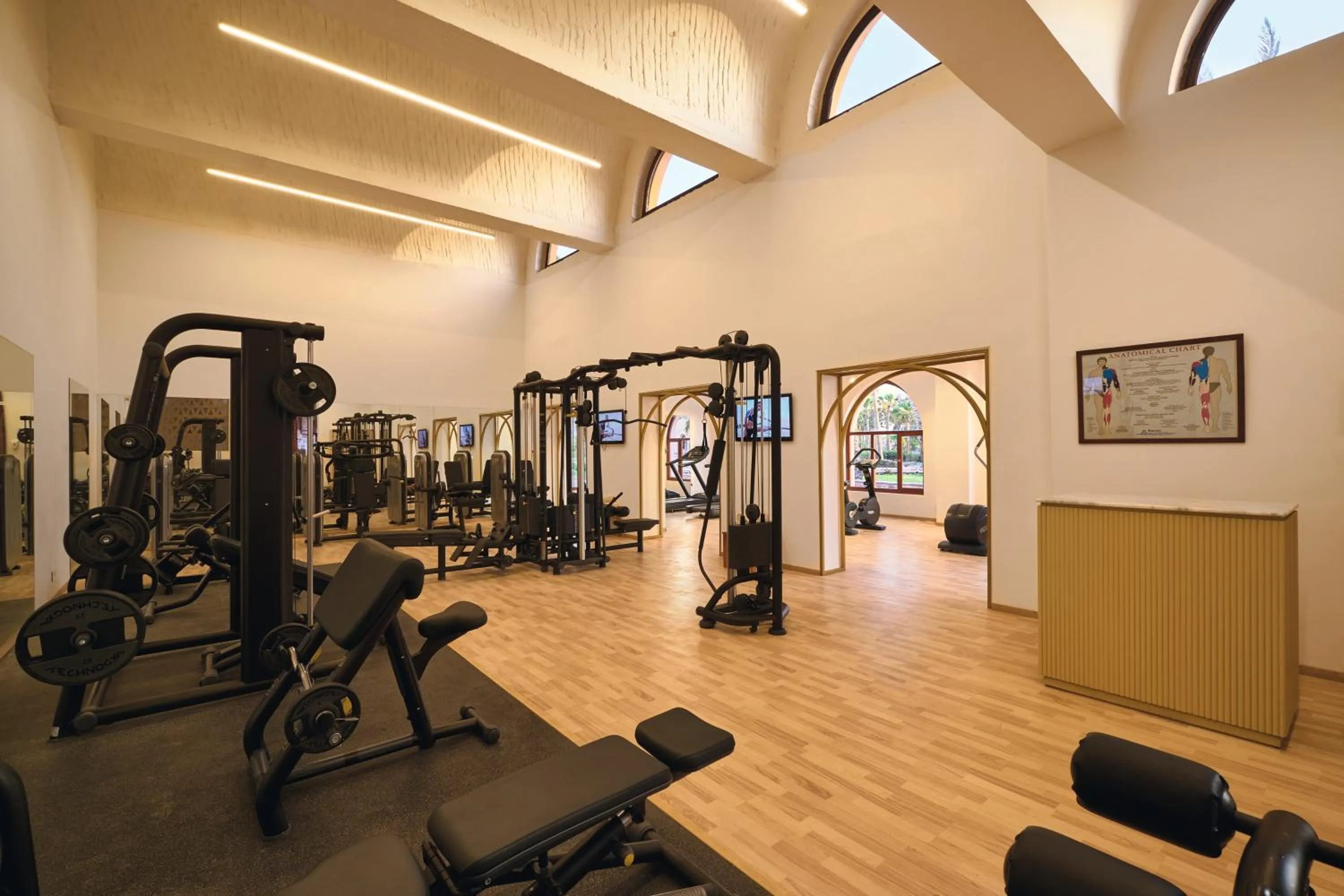 Fitness centre/facilities in Movenpick Resort El Quseir