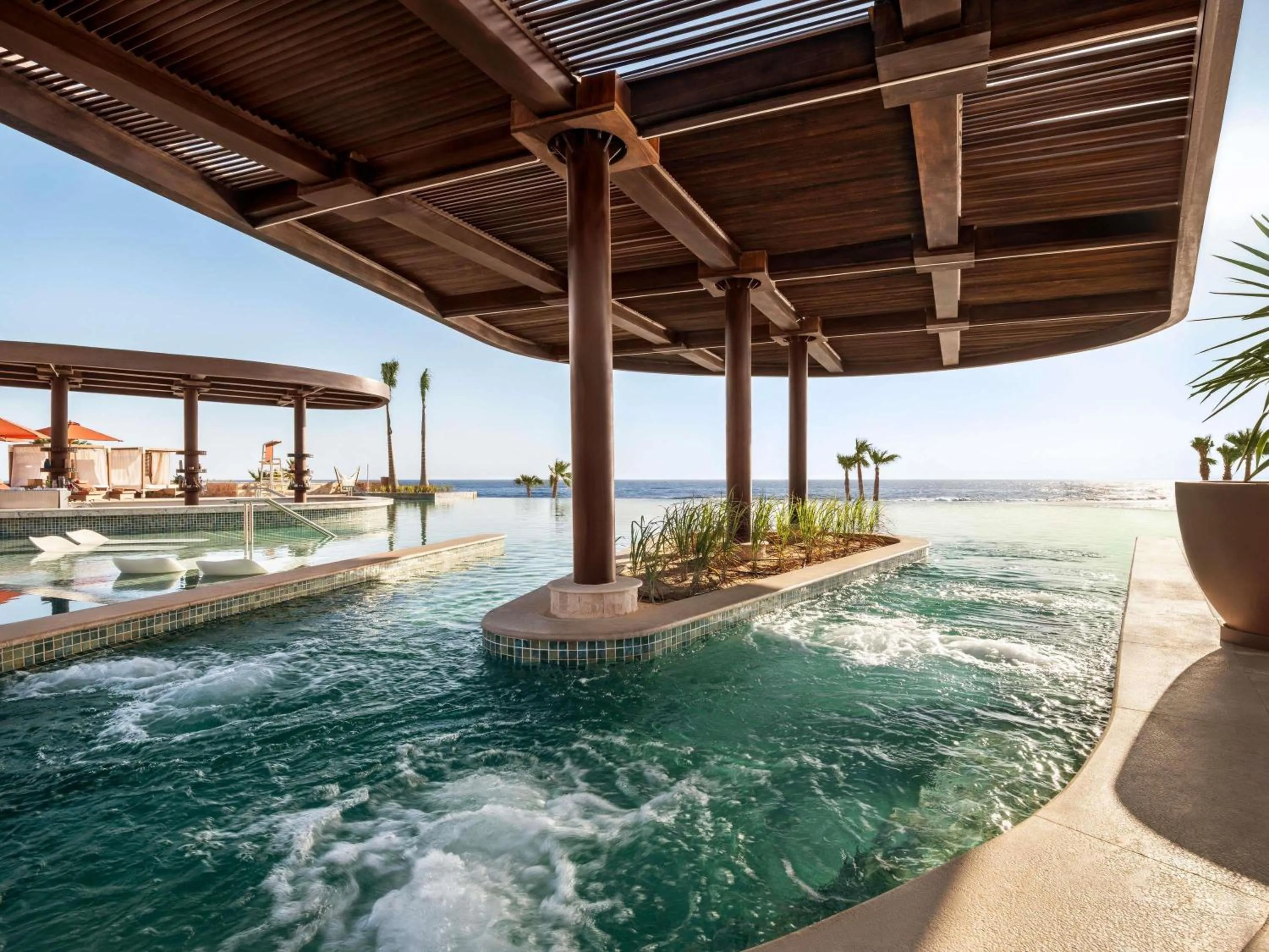 Pool view in Movenpick Resort El Quseir