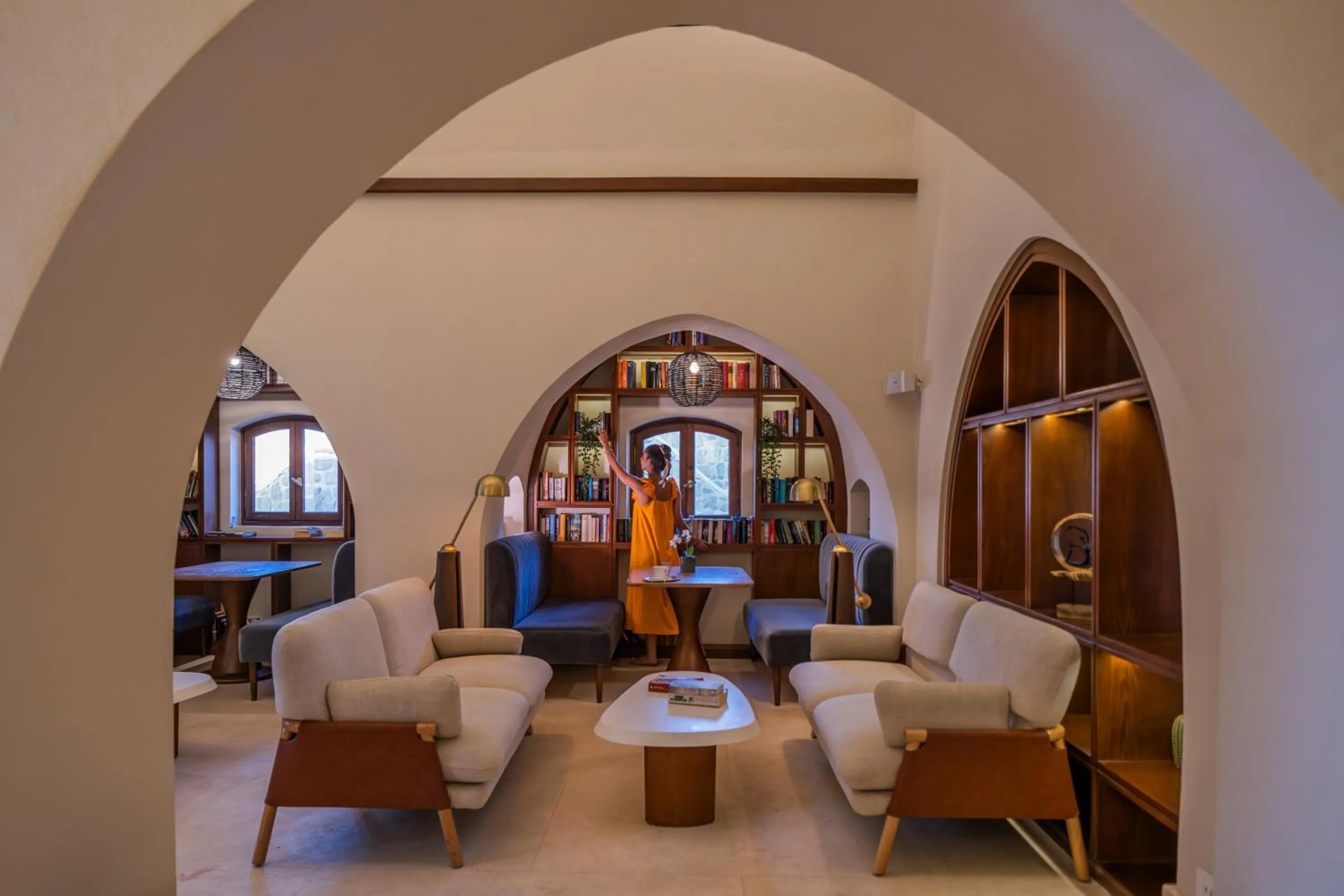 Library in Movenpick Resort El Quseir