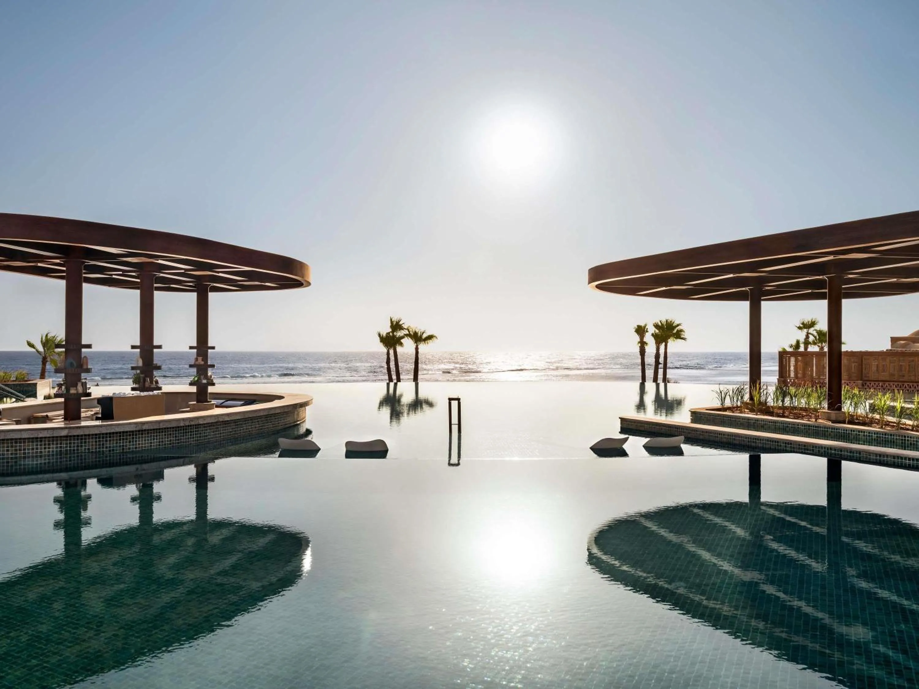 Pool view in Movenpick Resort El Quseir