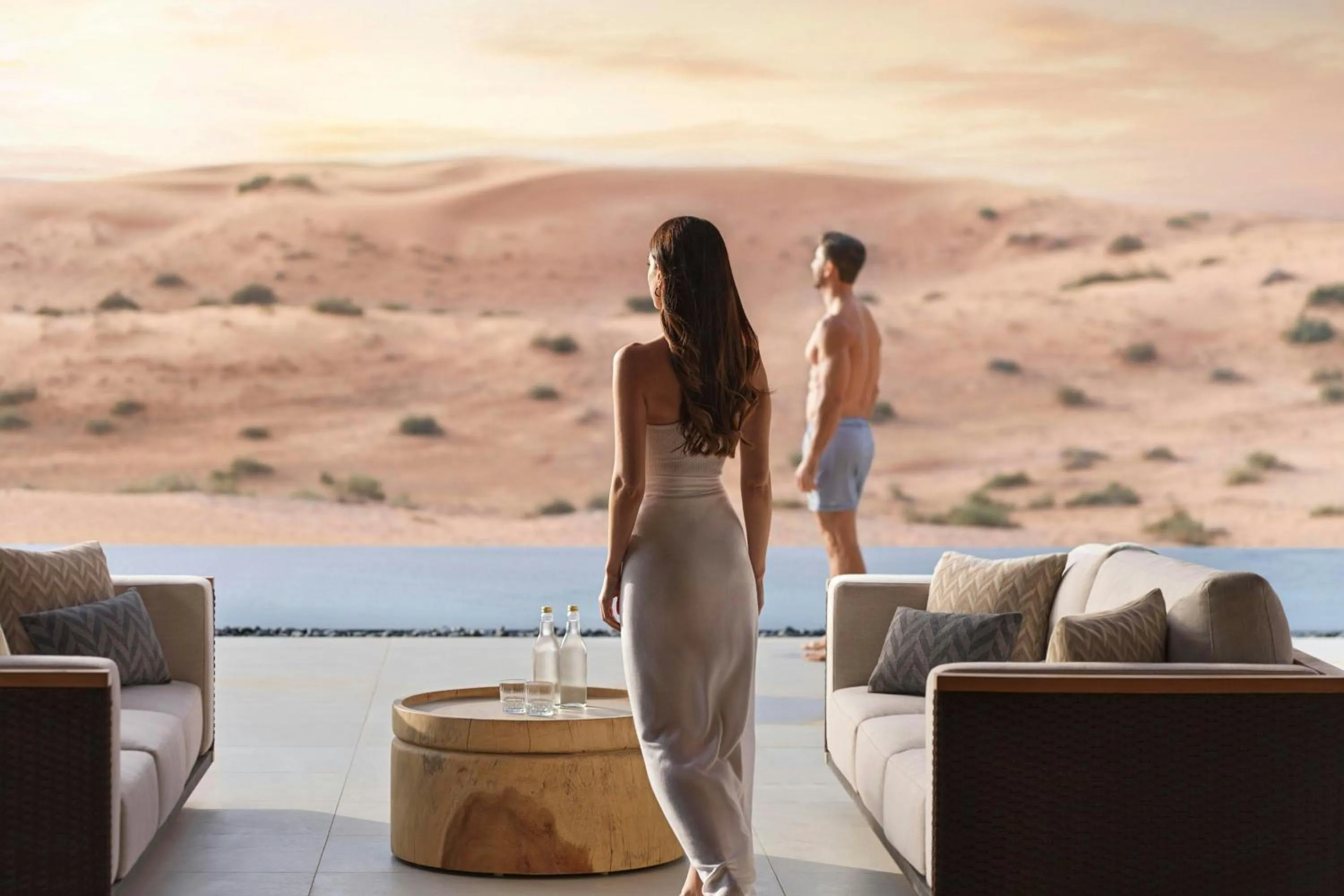 Swimming pool in The Ritz-Carlton Ras Al Khaimah, Al Wadi Desert