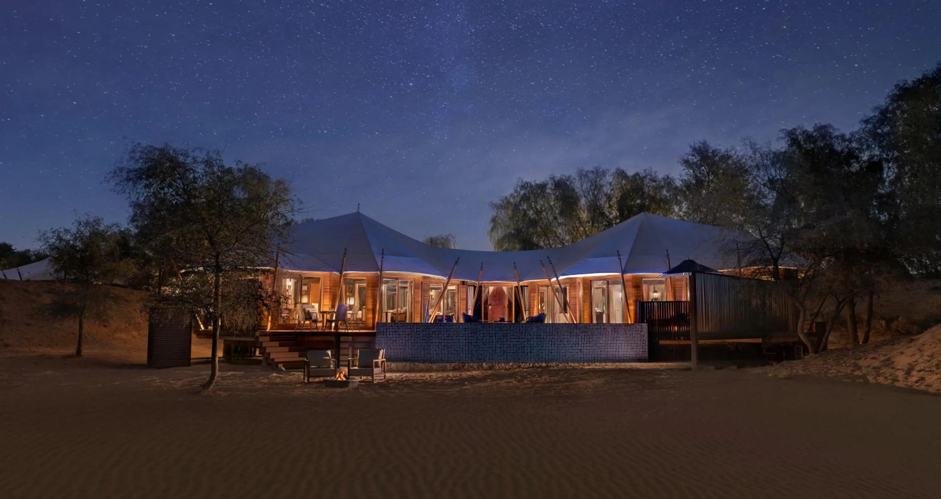 Night in The Ritz-Carlton Ras Al Khaimah, Al Wadi Desert