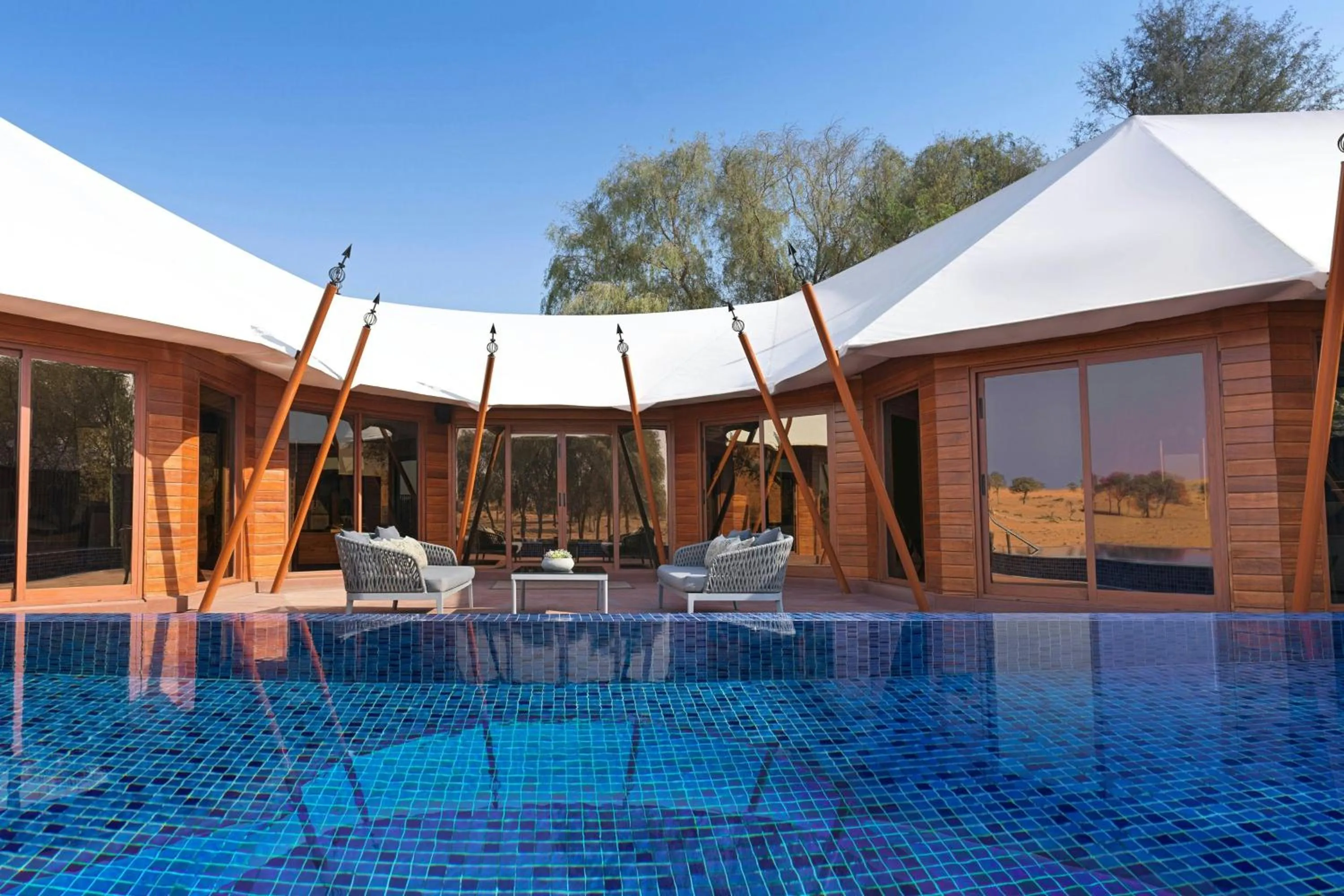 Swimming pool in The Ritz-Carlton Ras Al Khaimah, Al Wadi Desert