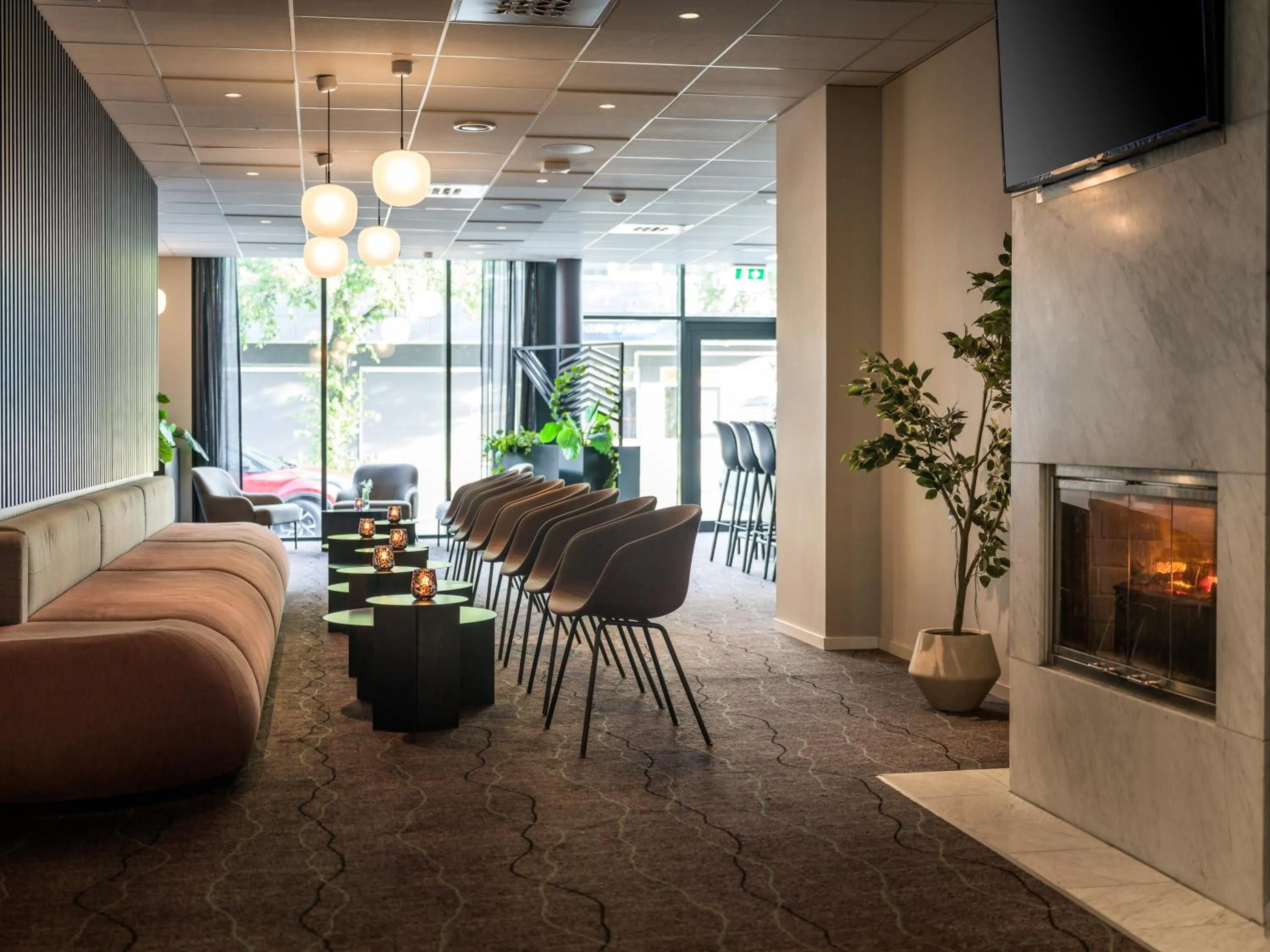 Lounge or bar in Quality Airport Hotel Værnes