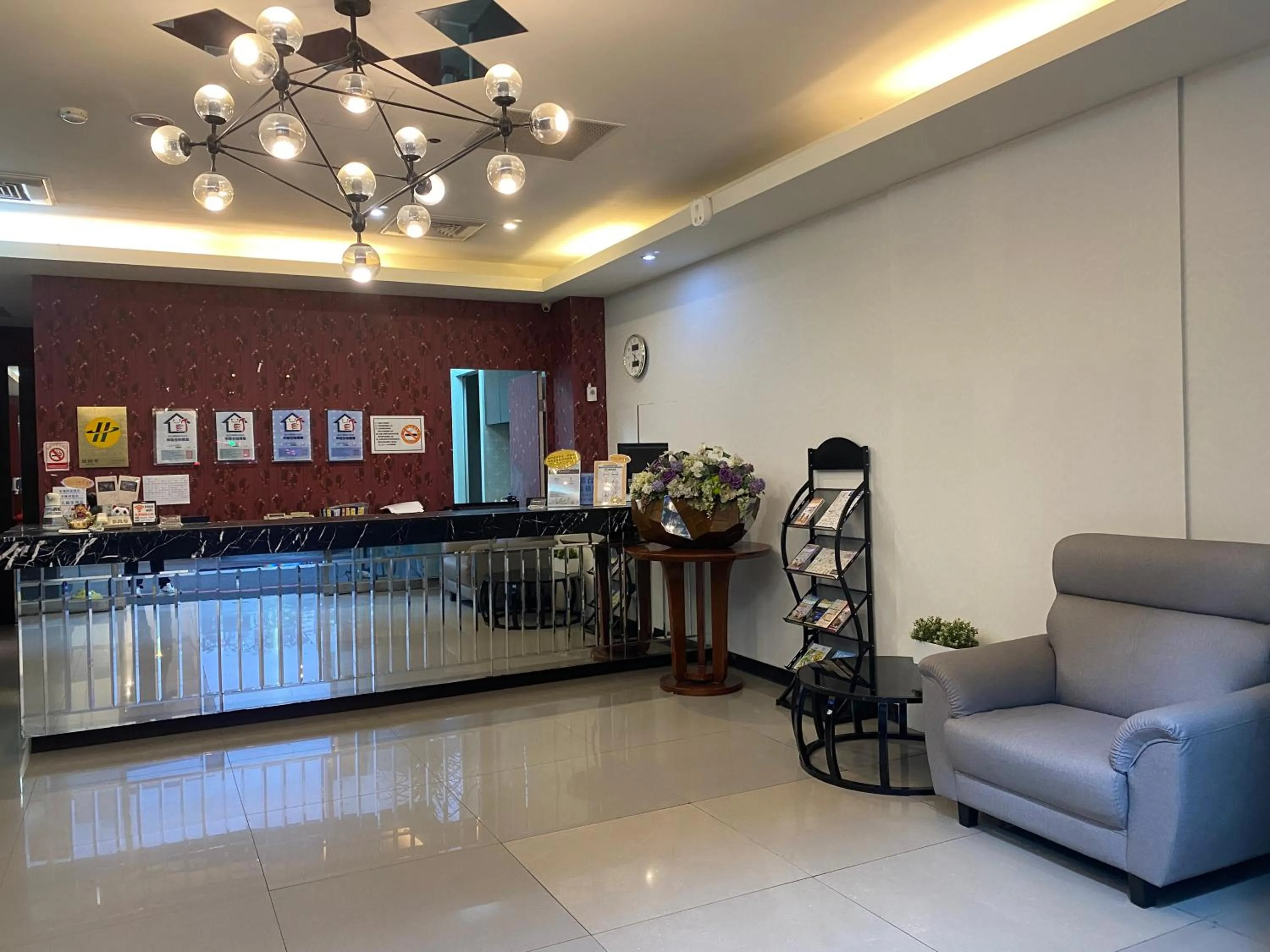Lobby or reception in Ximen Relite Hotel