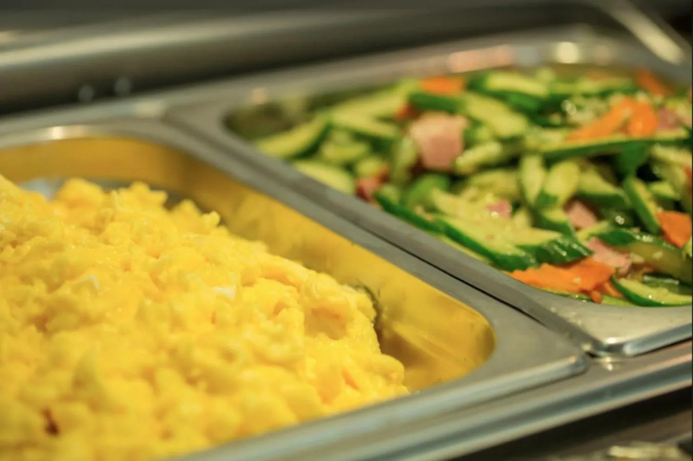 Buffet breakfast in Ximen Relite Hotel