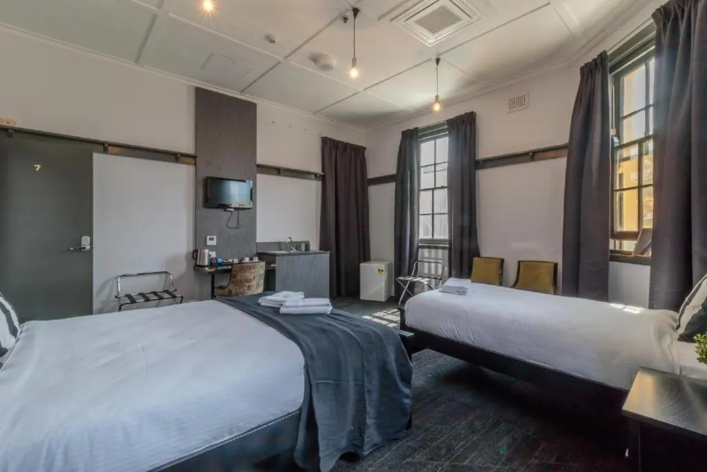 Bed in Royal Hotel Ryde