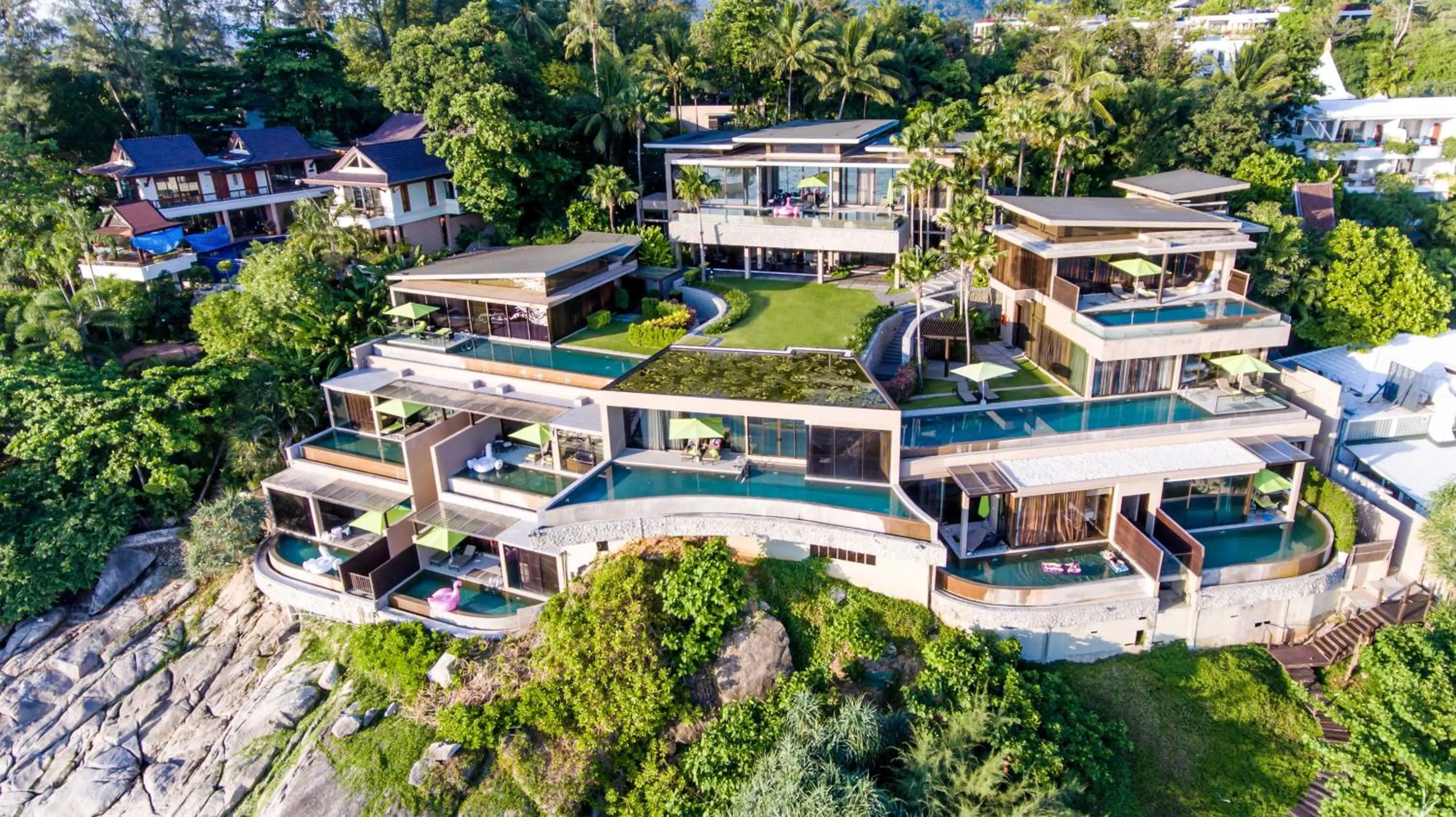 Bird's eye view in Impiana Private Villas Kata Noi