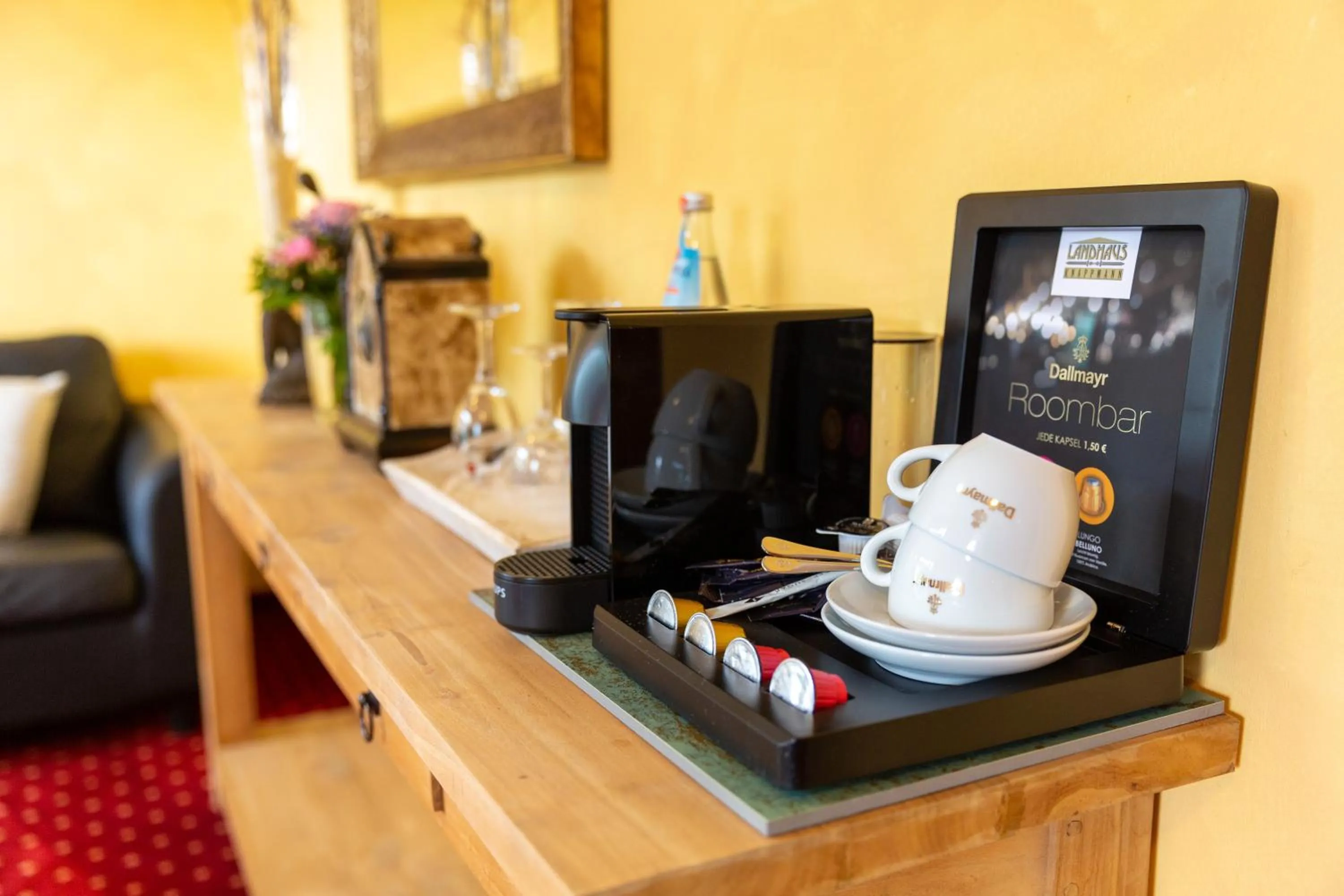 Coffee/tea facilities in Hotel Landhaus Knappmann