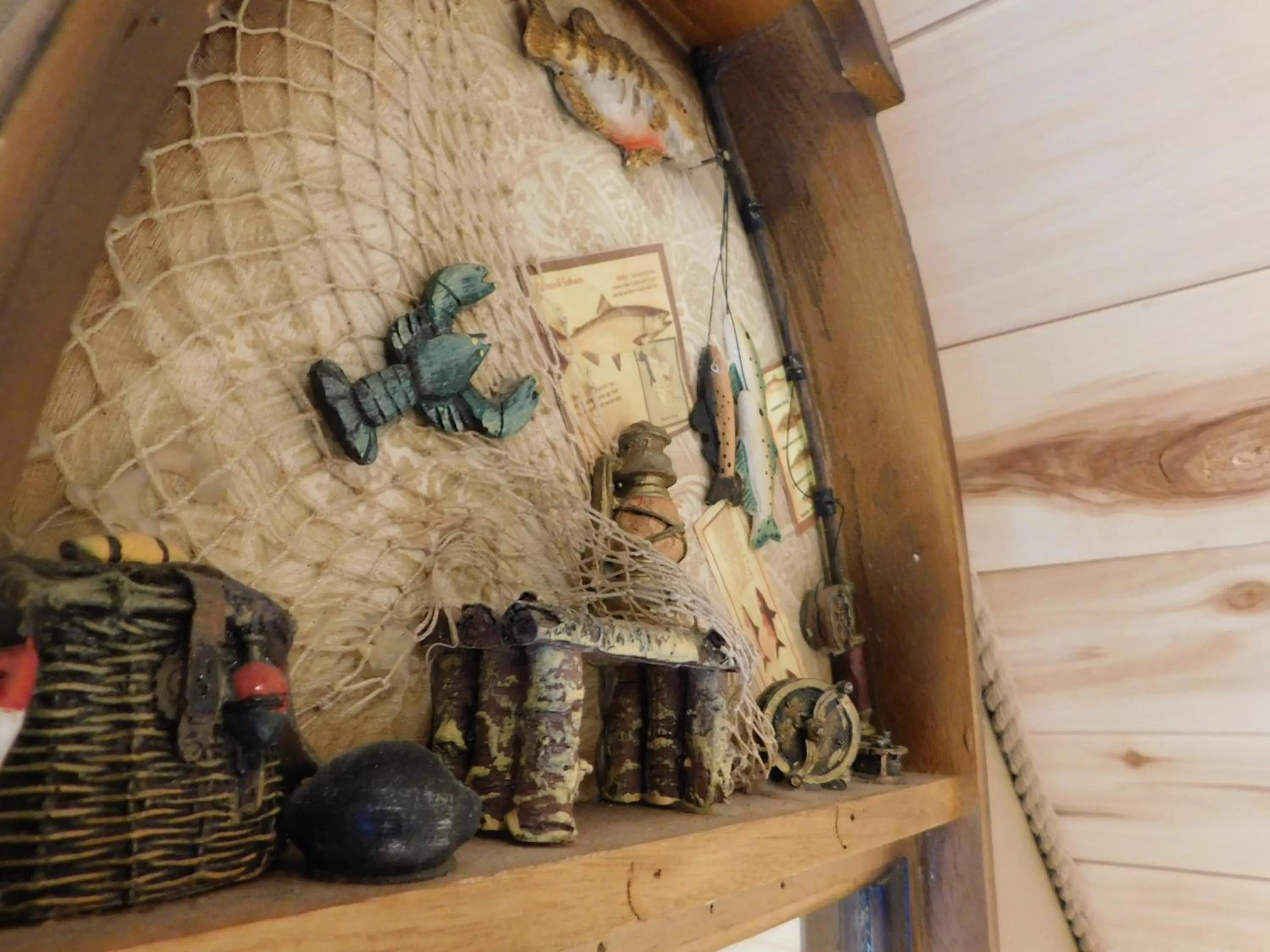 Decorative detail in Mountain Haven Cabins