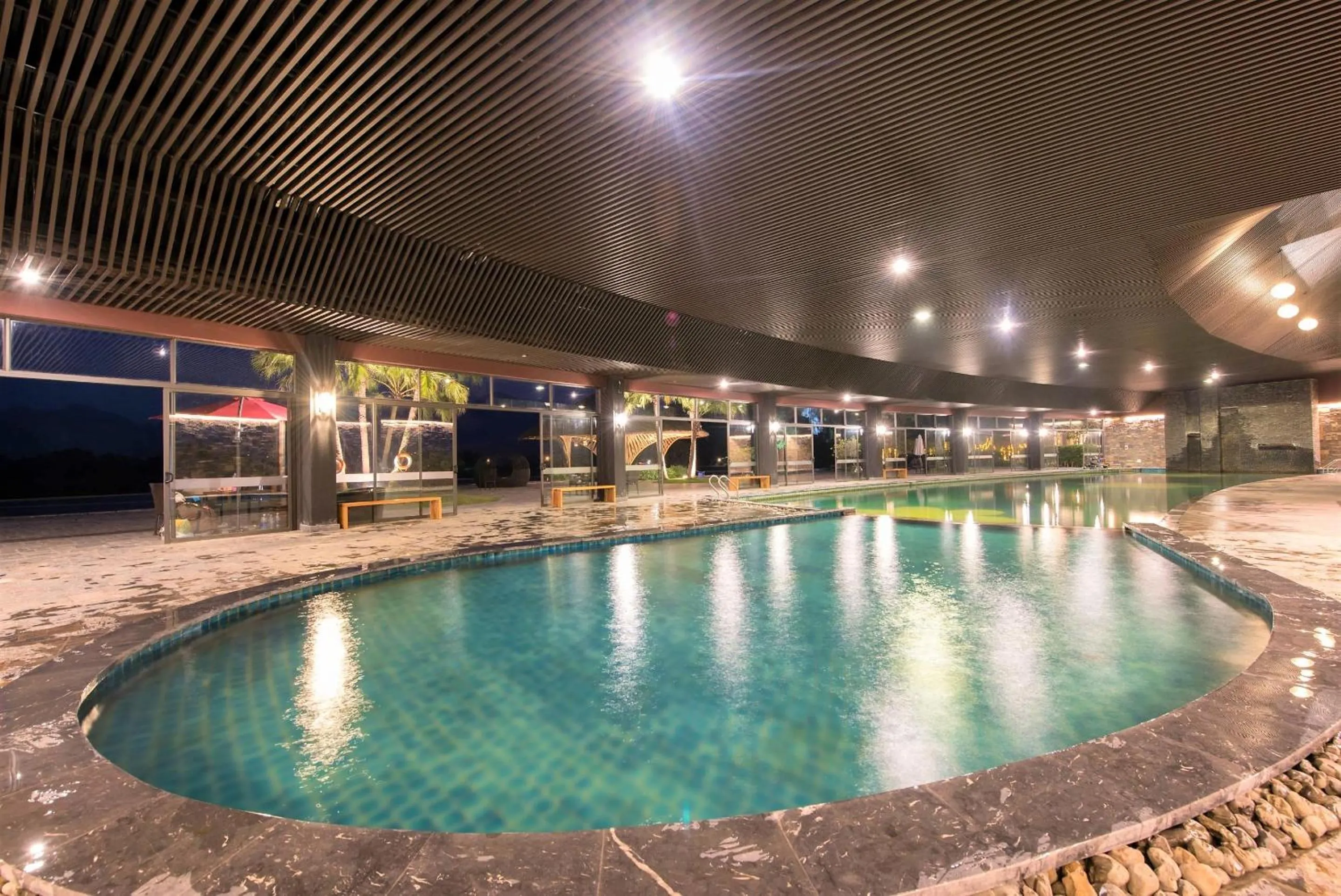 Swimming pool in Serena Kim Boi Resort - Hoa Binh