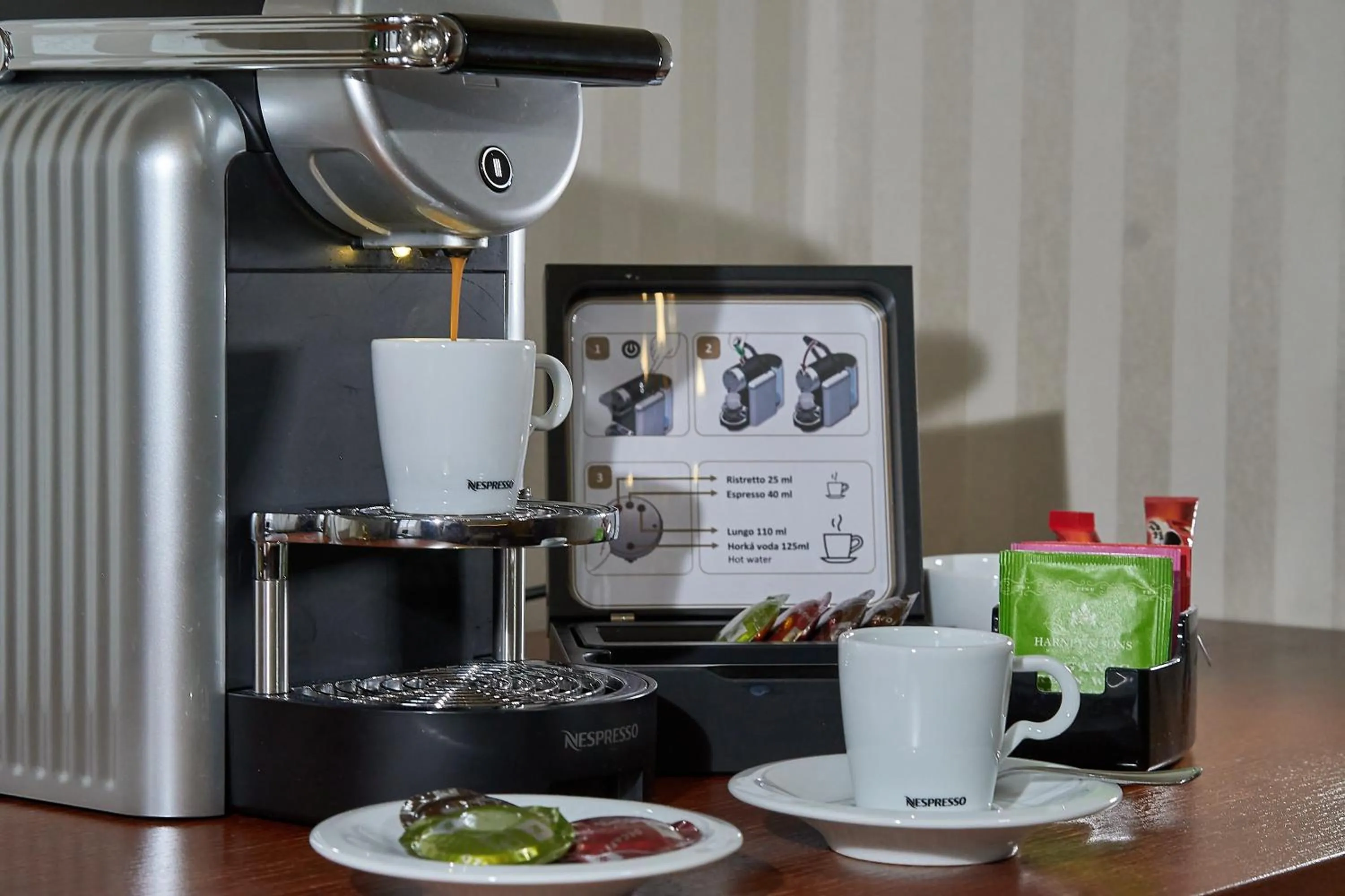 Coffee/tea facilities in Hotel Pod Věží