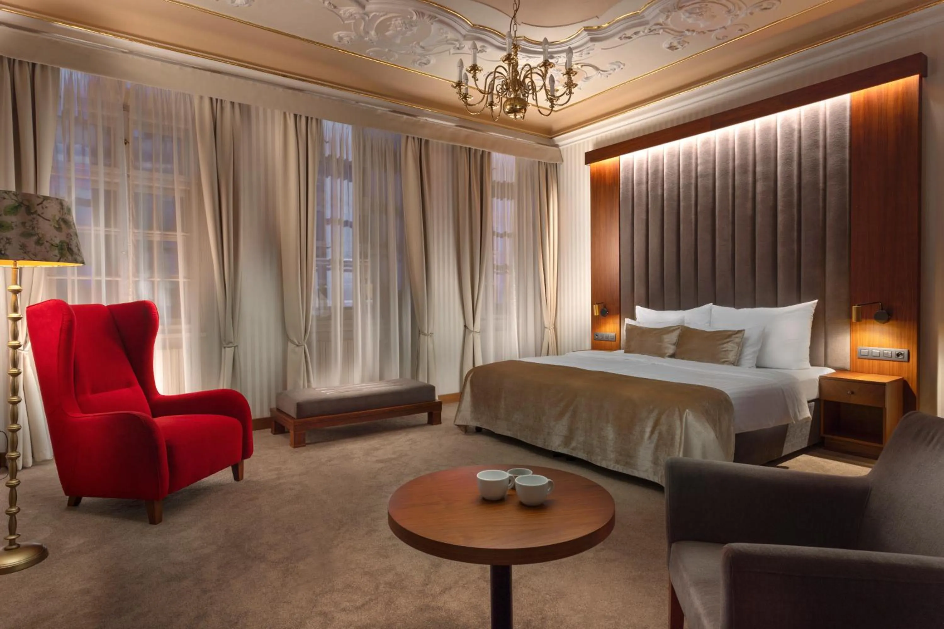 Bed in Hotel Pod Věží