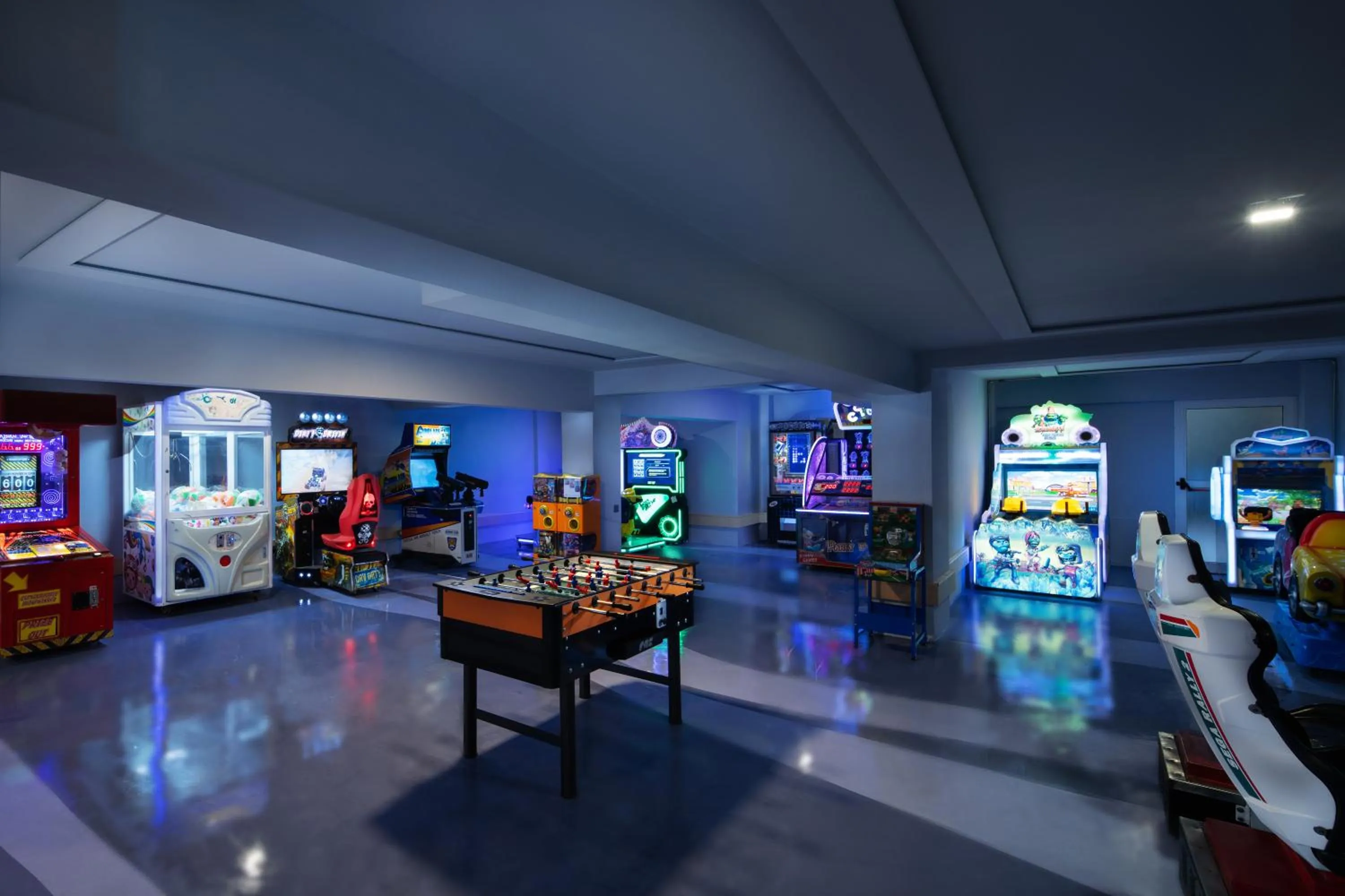 Game Room in Mayfair Hotel